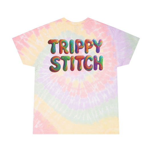 Awaken the Spirit-Trippy Stitch, Boho Vibes, Summer Festival Shirt, Relaxed Fit casual wear