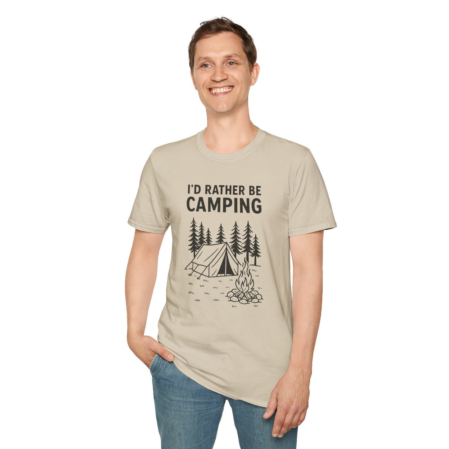 I’d Rather Be Camping Tee