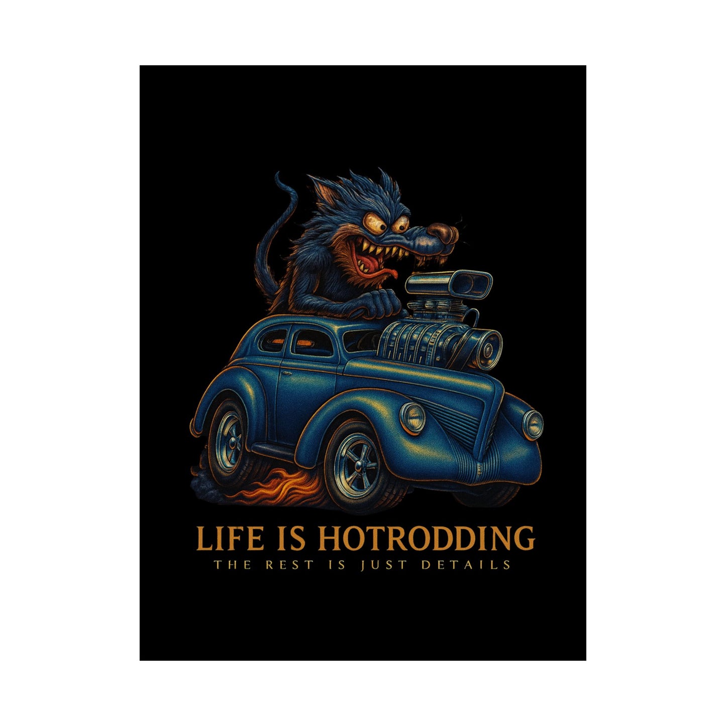 Ron's Rat Rod Poster