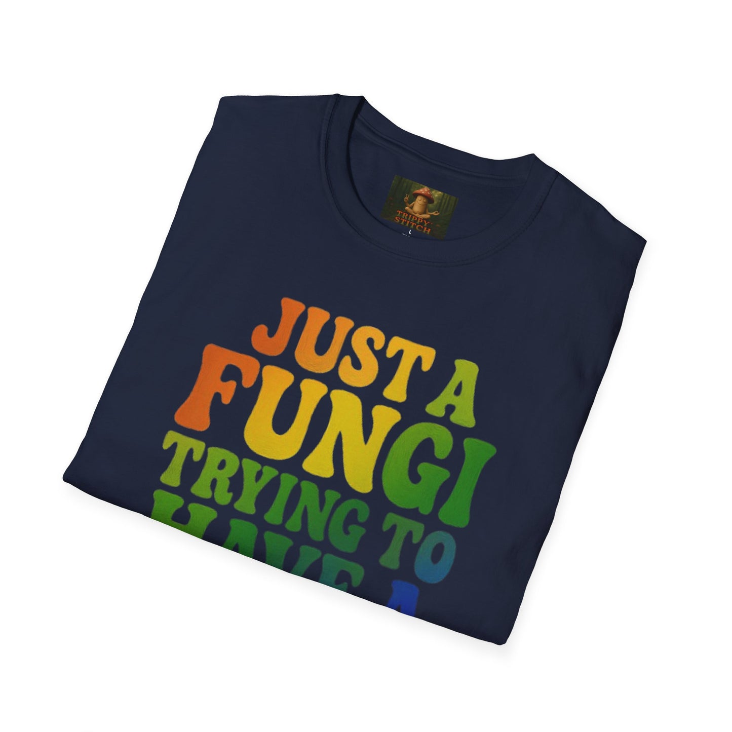 FUNGI🍄-T-Shirt for Fungi Lovers, Quirky Gift, Festival Wear, Casual Style, Nature Theme