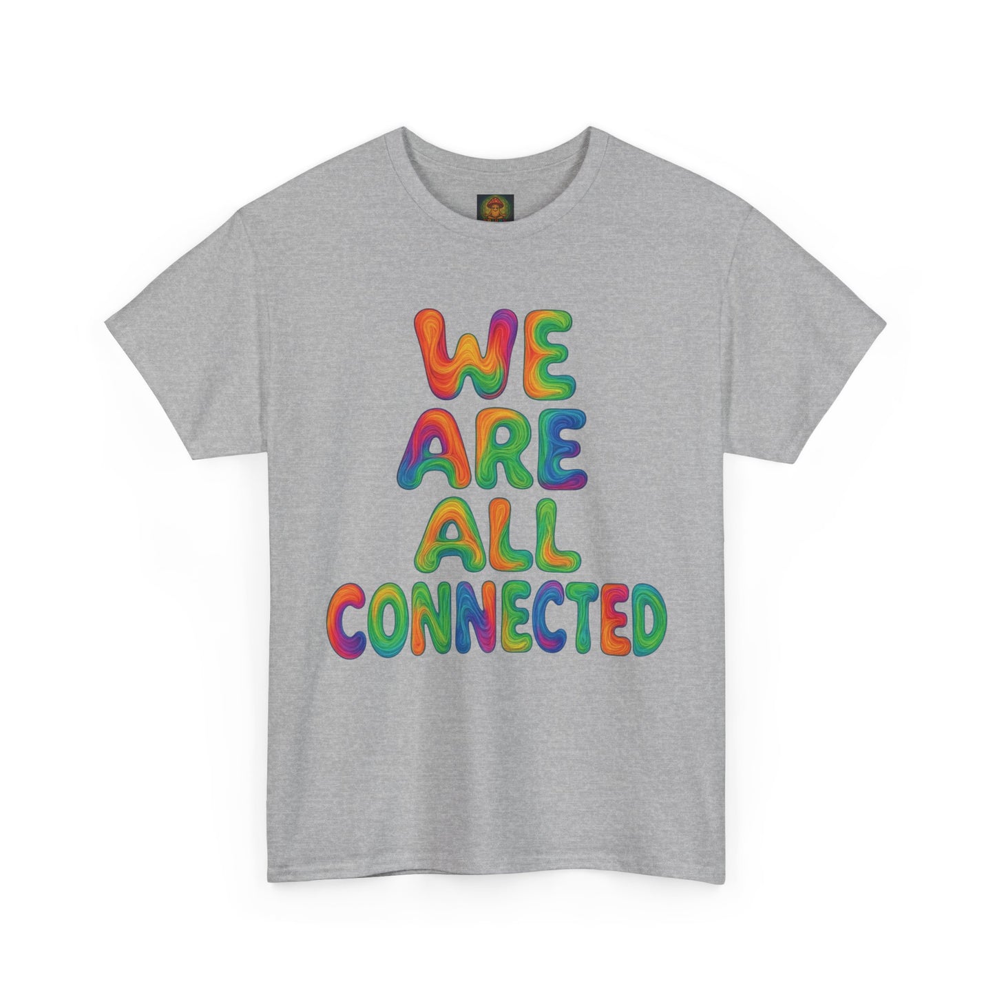 Connected Vibes Tee - Conscious Fashion for Everyone, Casual Wear, Gift for Friends, Eco-Friendly Tee, Everyday Comfort