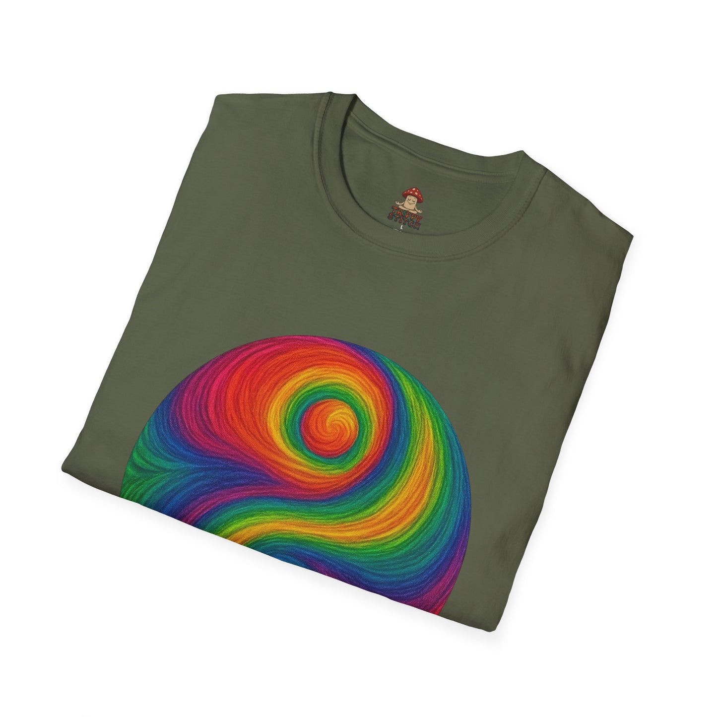 Trippy Stitch Yin Yang T-Shirt ☯️