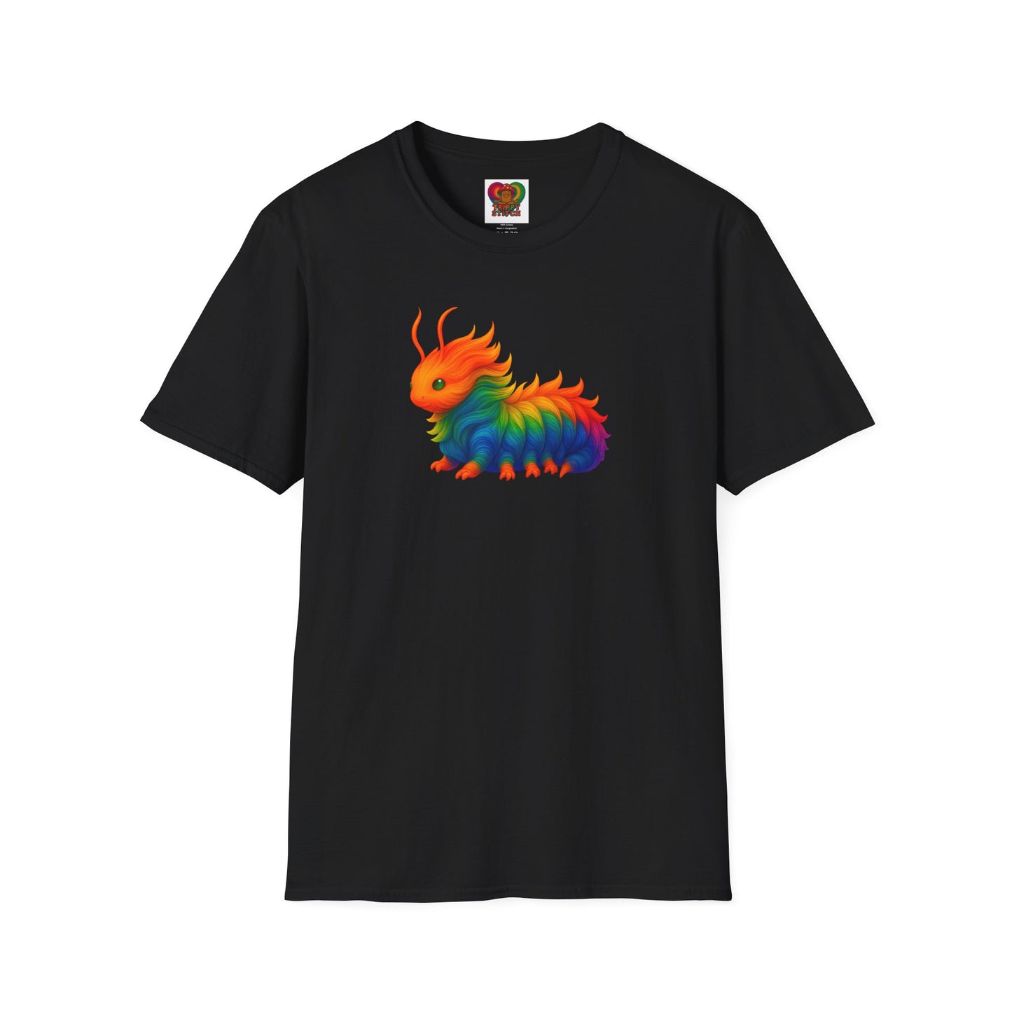 Beautiful Transformation T-Shirt, Colorful Caterpillar and Butterfly Tee, Nature Inspired Art Shirt, Unique Gift for Nature Lovers