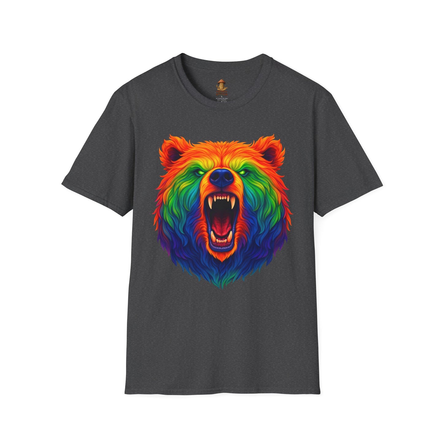 Roaring Bear 2.0 Unity Tee ( 7 chakra colors )