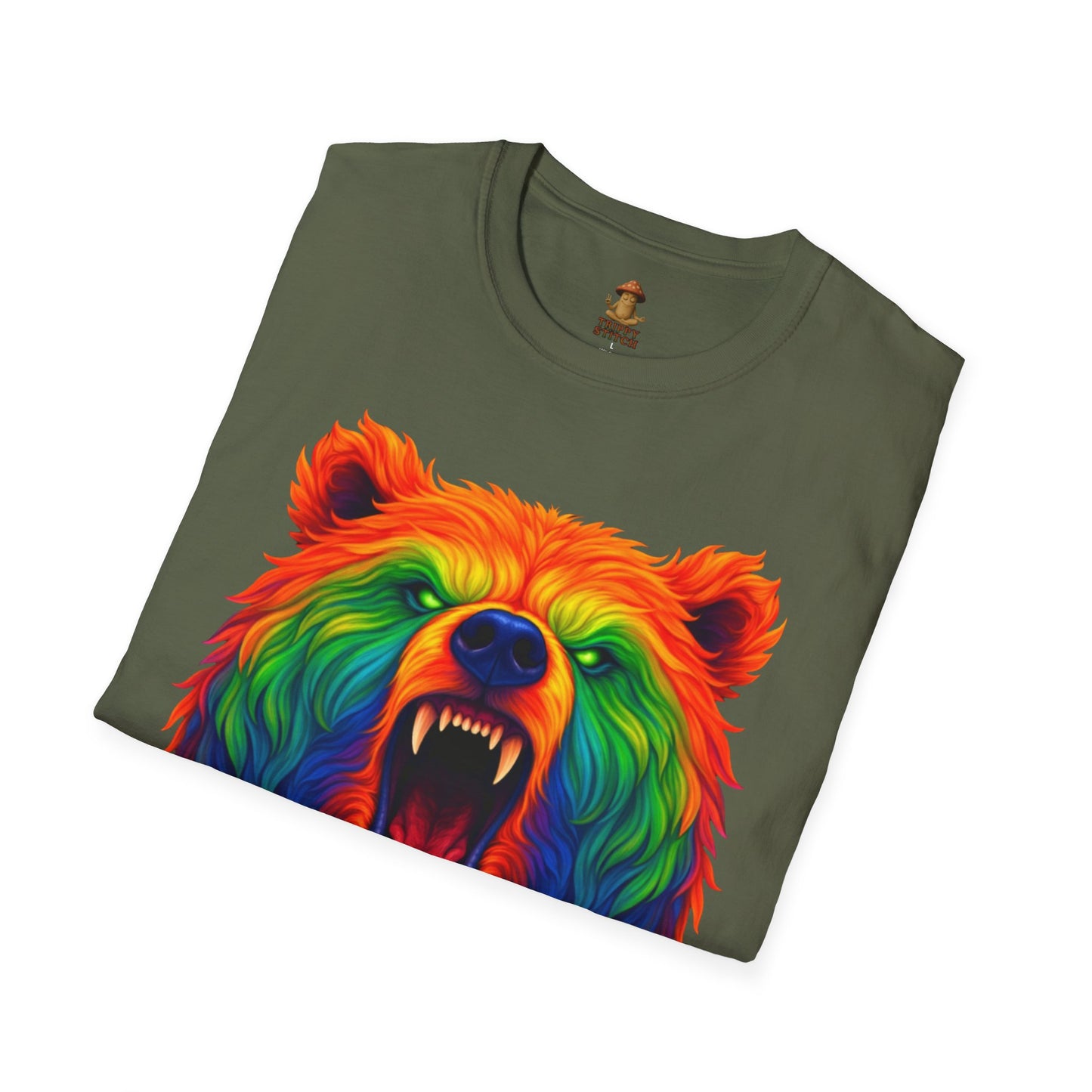 Roaring Bear 2.0 Unity Tee ( 7 chakra colors )