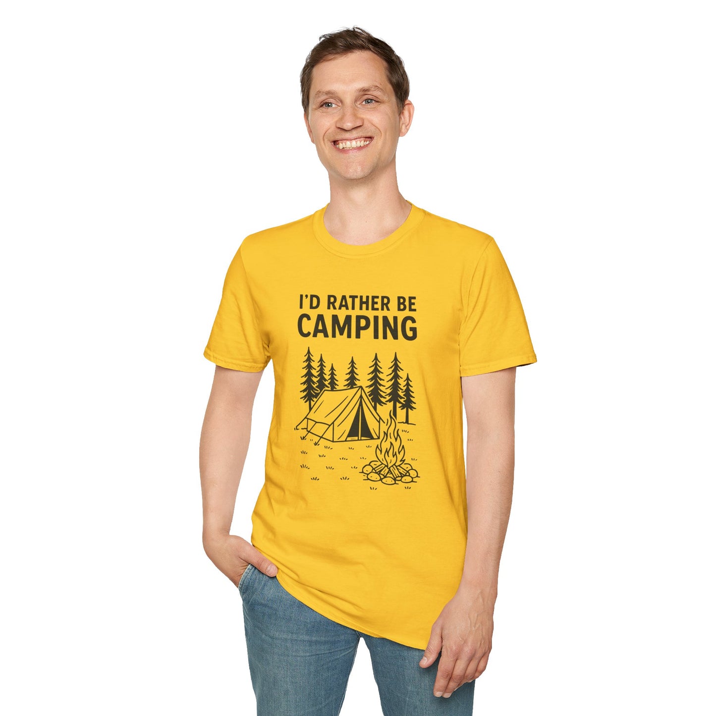 I’d Rather Be Camping Tee