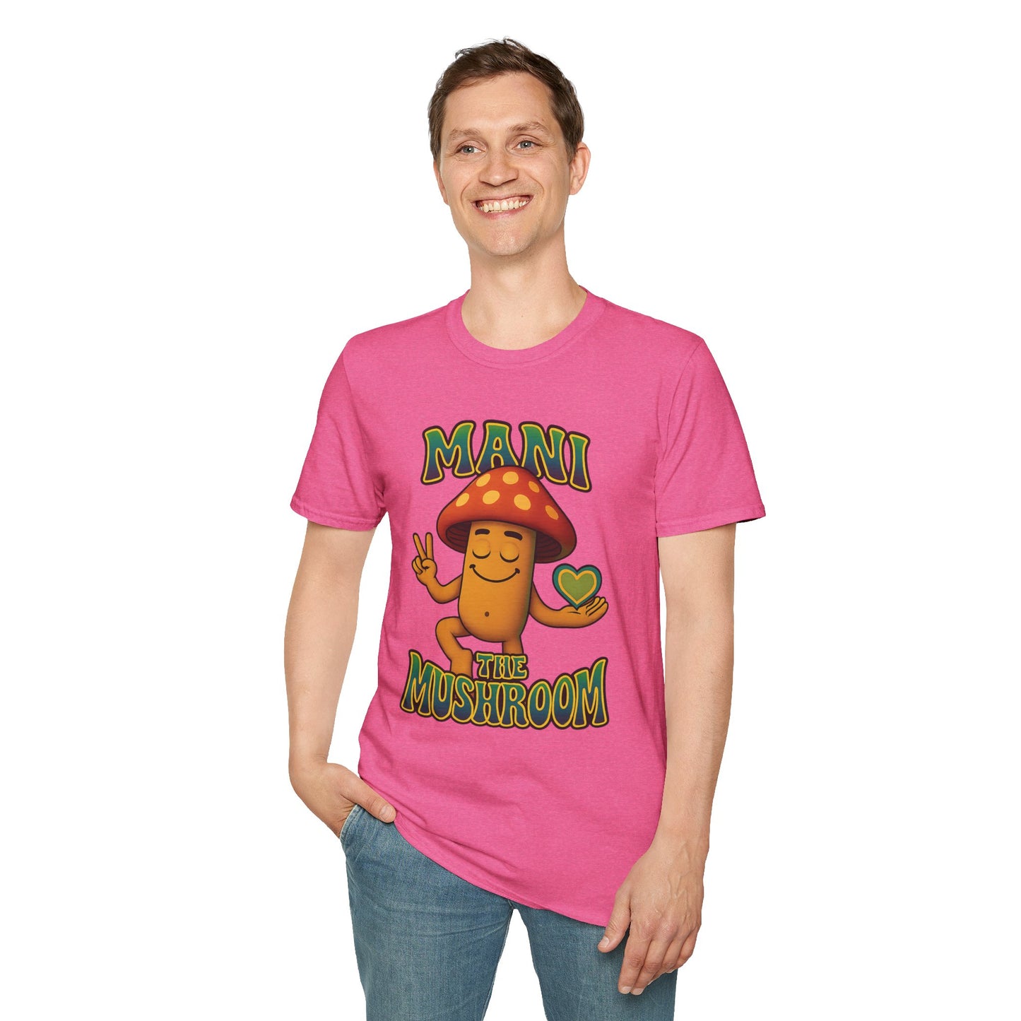 Mani the Mushroom Peace Love & Unity