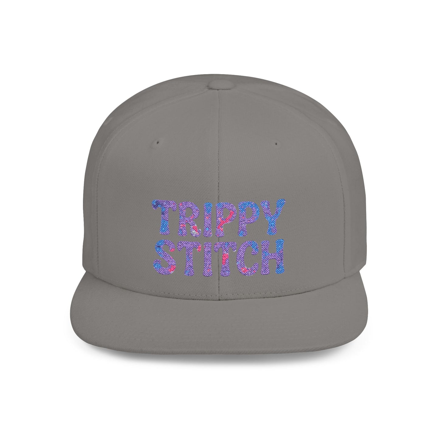 Trippy Stitch Cosmic⭐Flat Bill Snapback Hat