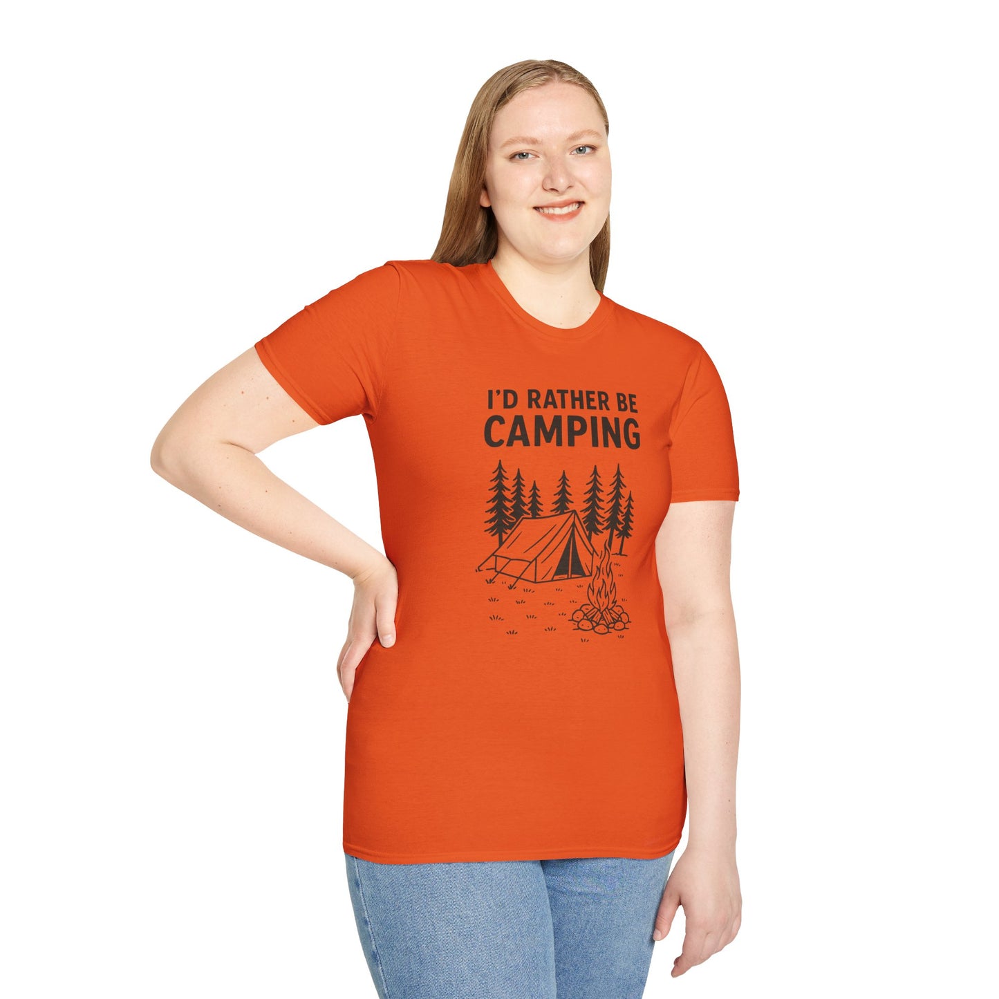 I’d Rather Be Camping Tee