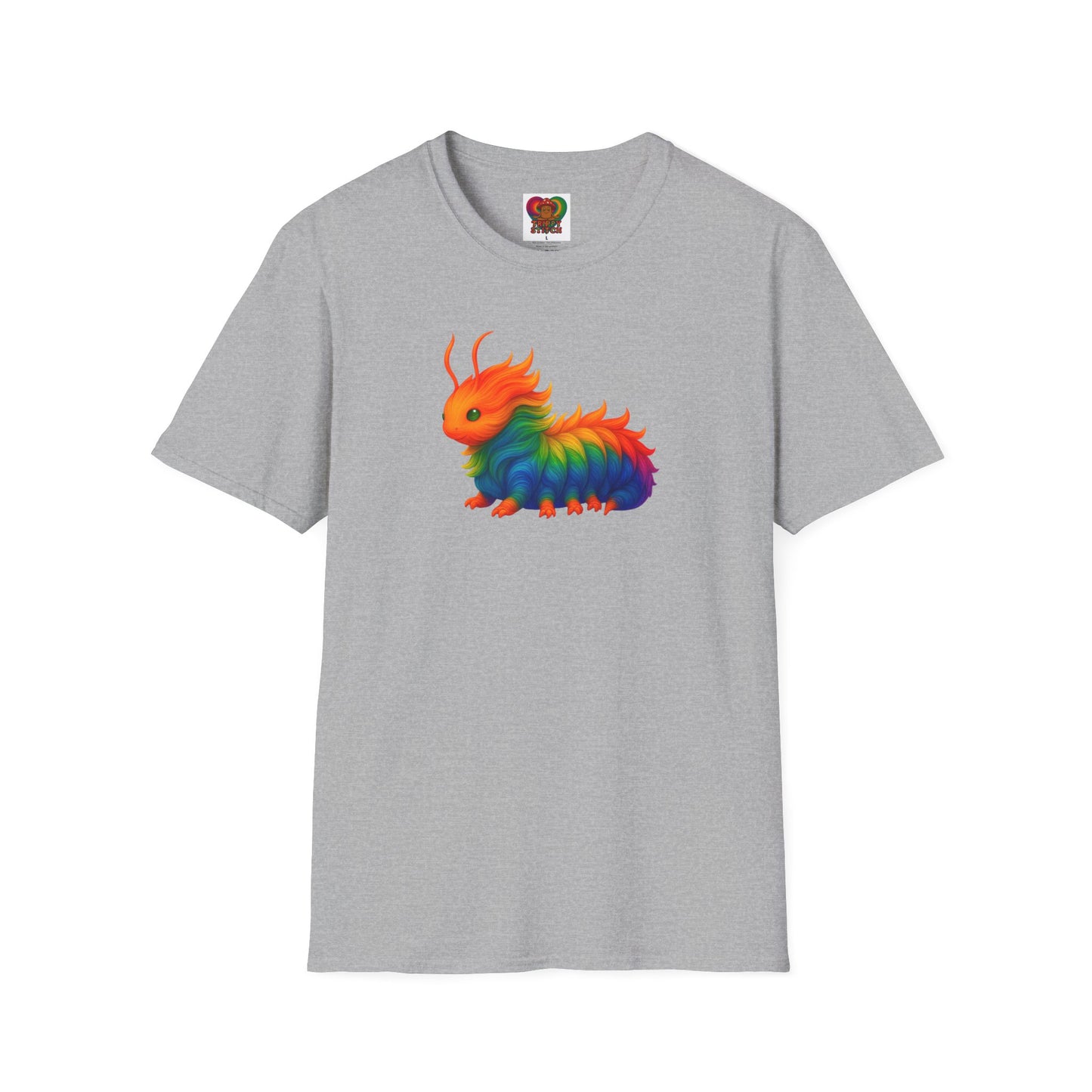 Beautiful Transformation T-Shirt, Colorful Caterpillar and Butterfly Tee, Nature Inspired Art Shirt, Unique Gift for Nature Lovers