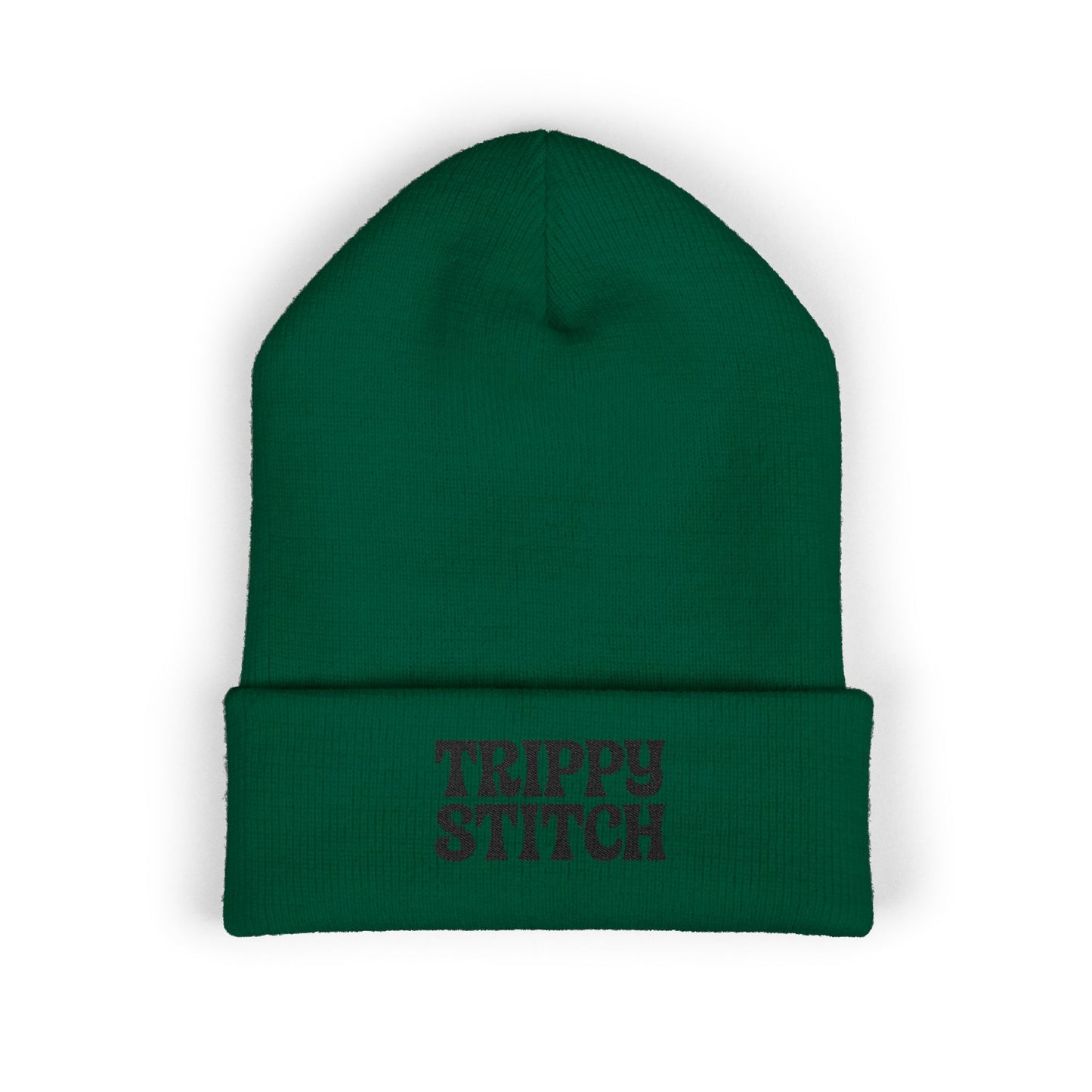 Trippy Stitch Beanie - Classic Cuffed Hat for Style, Winter, Gifts, Outdoor Activities, Streetwear