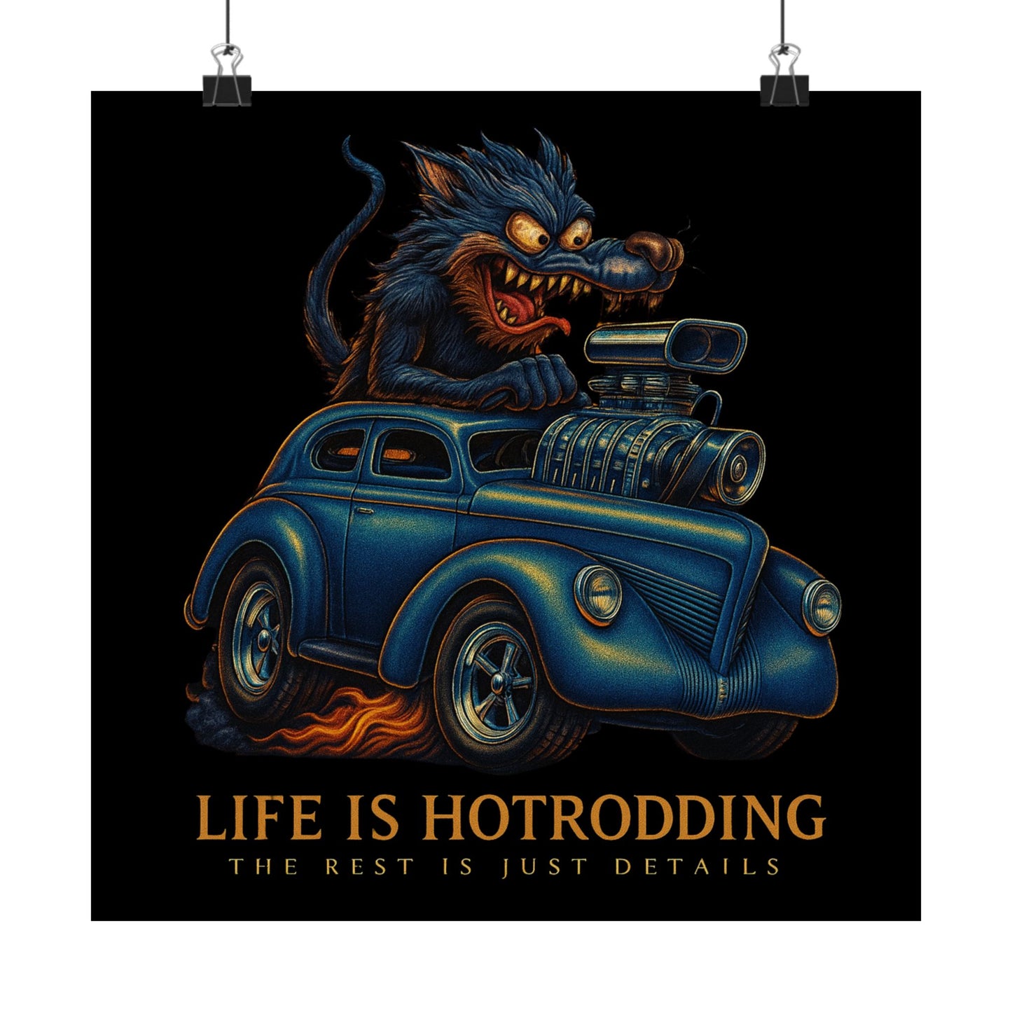 Ron's Rat Rod Poster