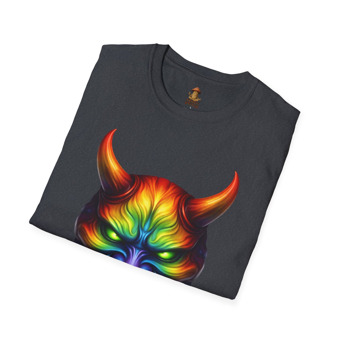 Hannya Mask Chakra Colors Tee