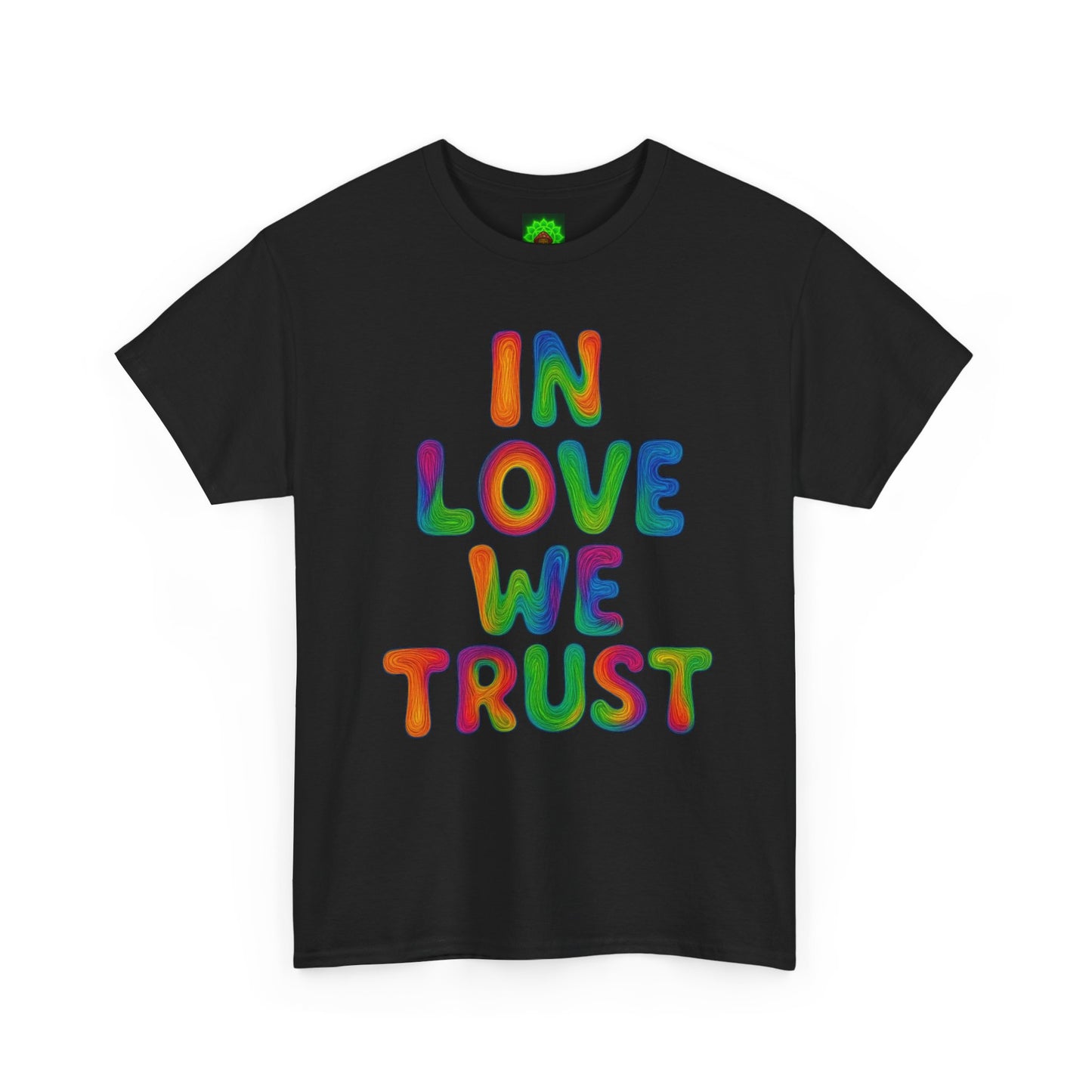 'In Love We Trust' 💙 T-Shirt, Perfect for Casual Outings, Affirmation Gifts, Everyday Wear