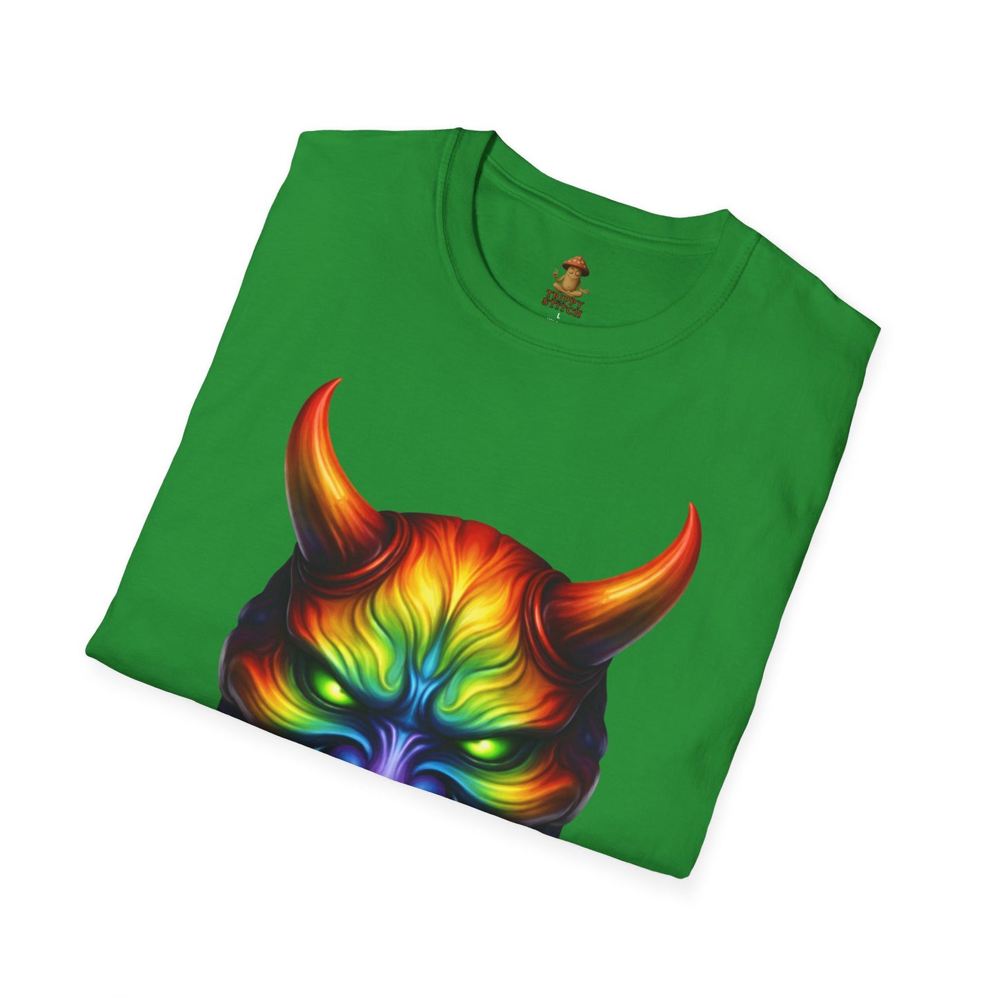 Hannya Mask Chakra Colors Tee