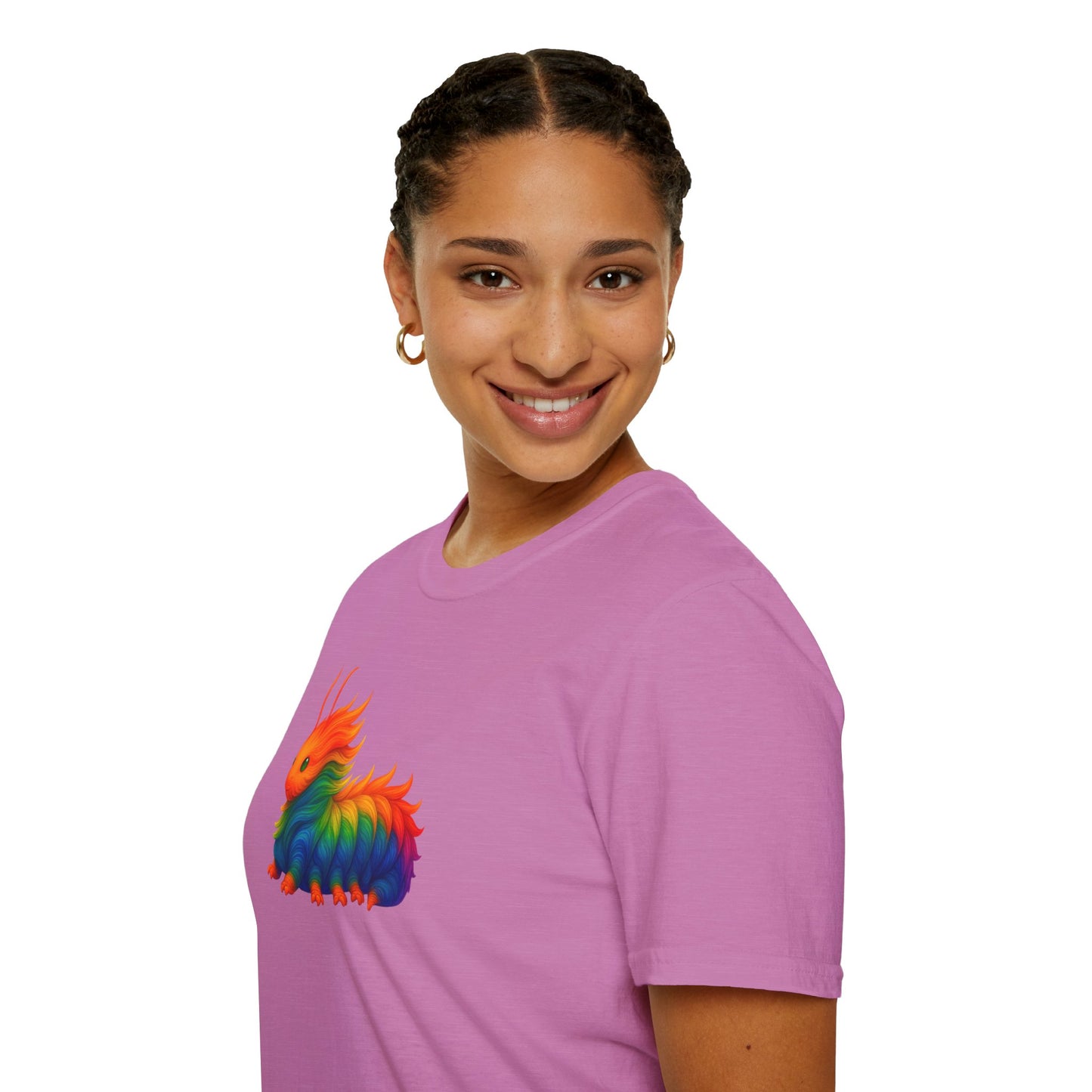 Beautiful Transformation T-Shirt, Colorful Caterpillar and Butterfly Tee, Nature Inspired Art Shirt, Unique Gift for Nature Lovers