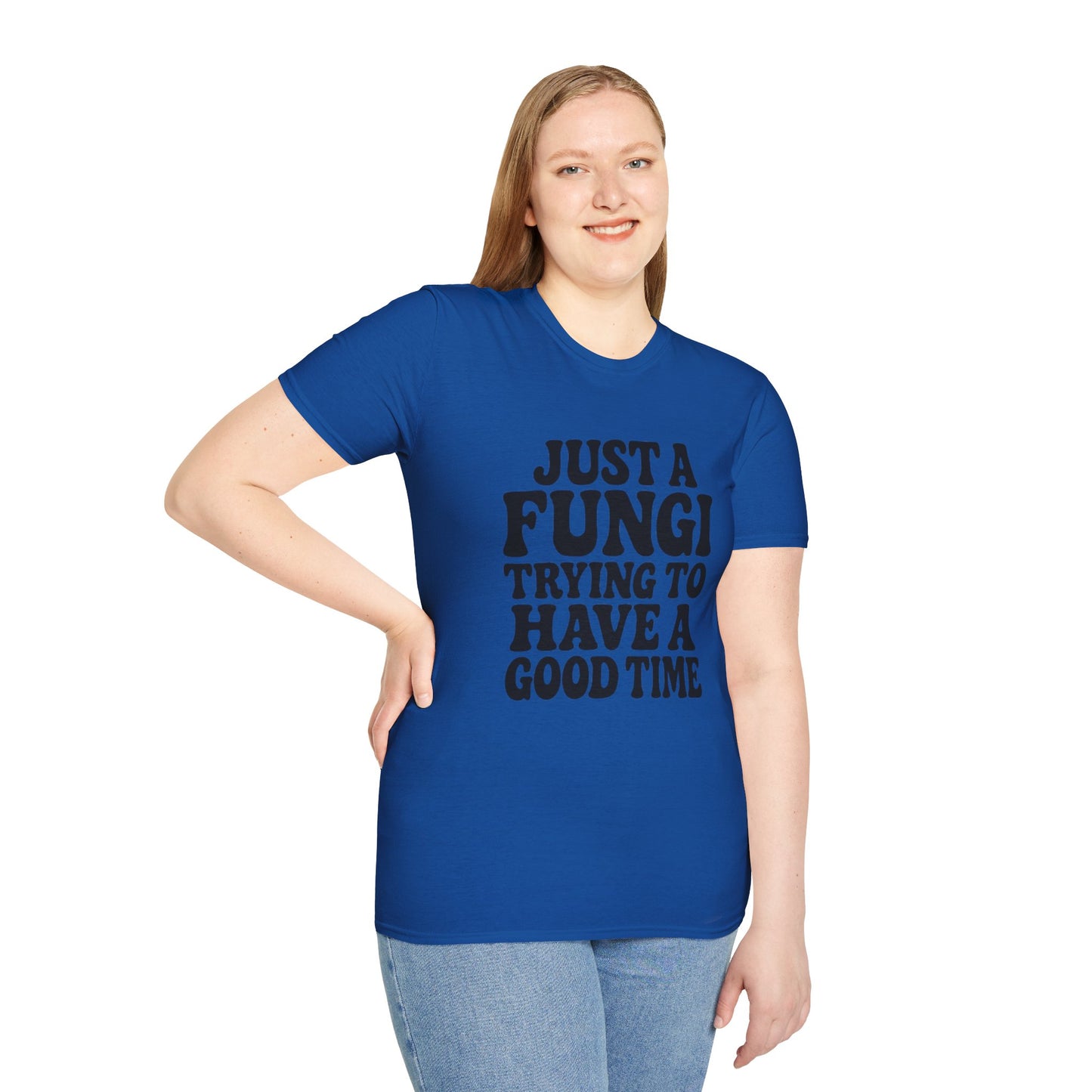 FUNGI🍄-T-Shirt for Fungi Lovers, Quirky Gift, Festival Wear, Casual Style, Nature Theme