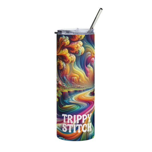 Trippy Vibes Travel Mug-Stainless Steel Tumbler