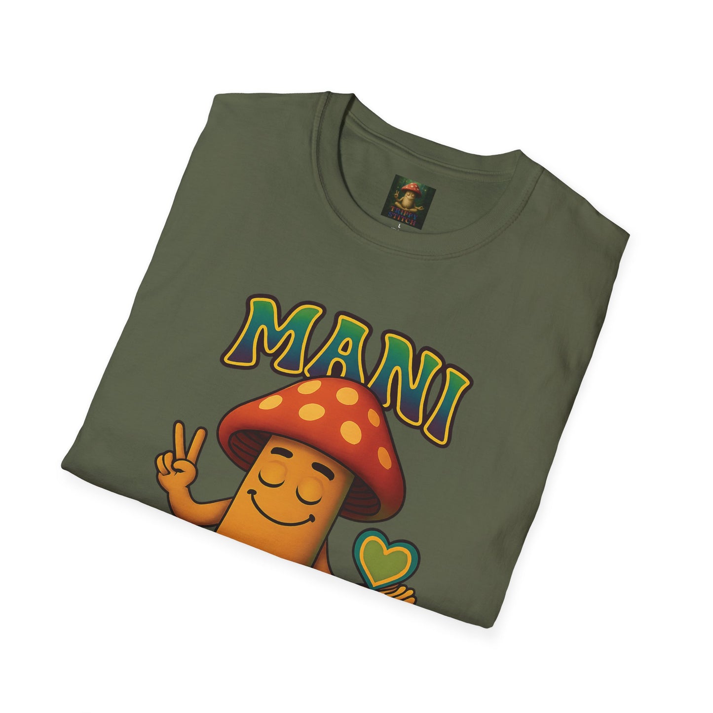 Mani the Mushroom Peace Love & Unity