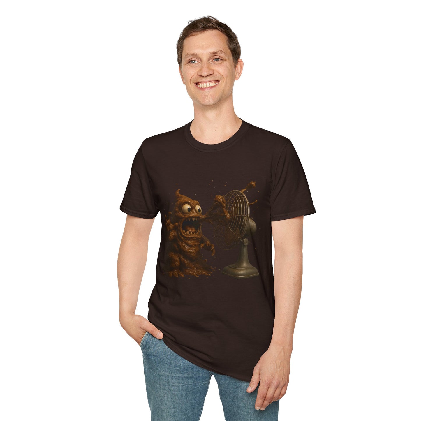When Sh*t Hits The Fan, Funny Gift, Casual Wear, Quirky Tee, Everyday Comfort, Birthday Present