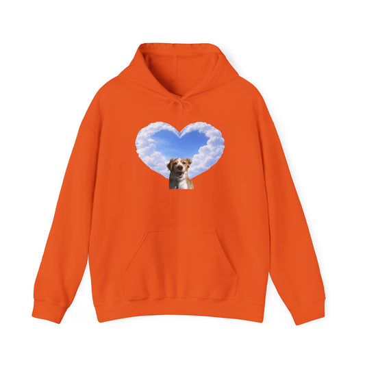 Bambi the Dog in the Clouds Hoodie