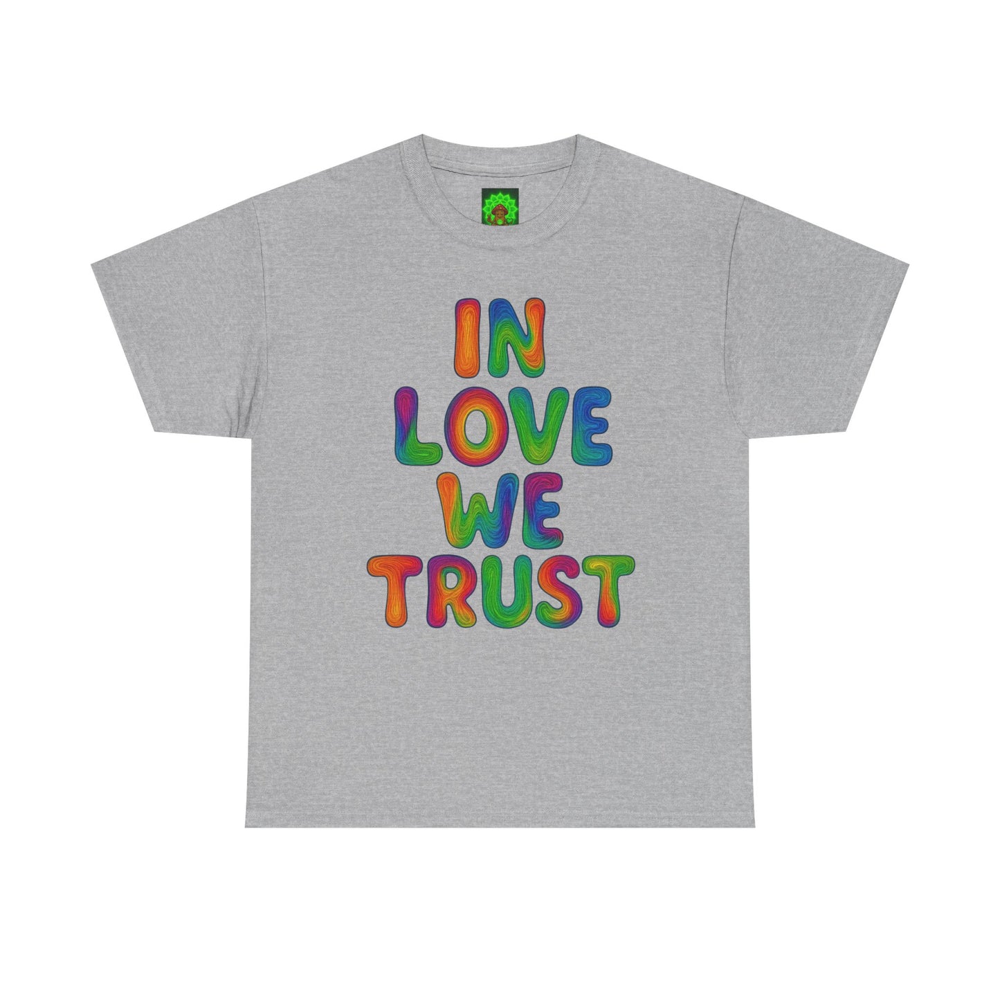 'In Love We Trust' 💙 T-Shirt, Perfect for Casual Outings, Affirmation Gifts, Everyday Wear