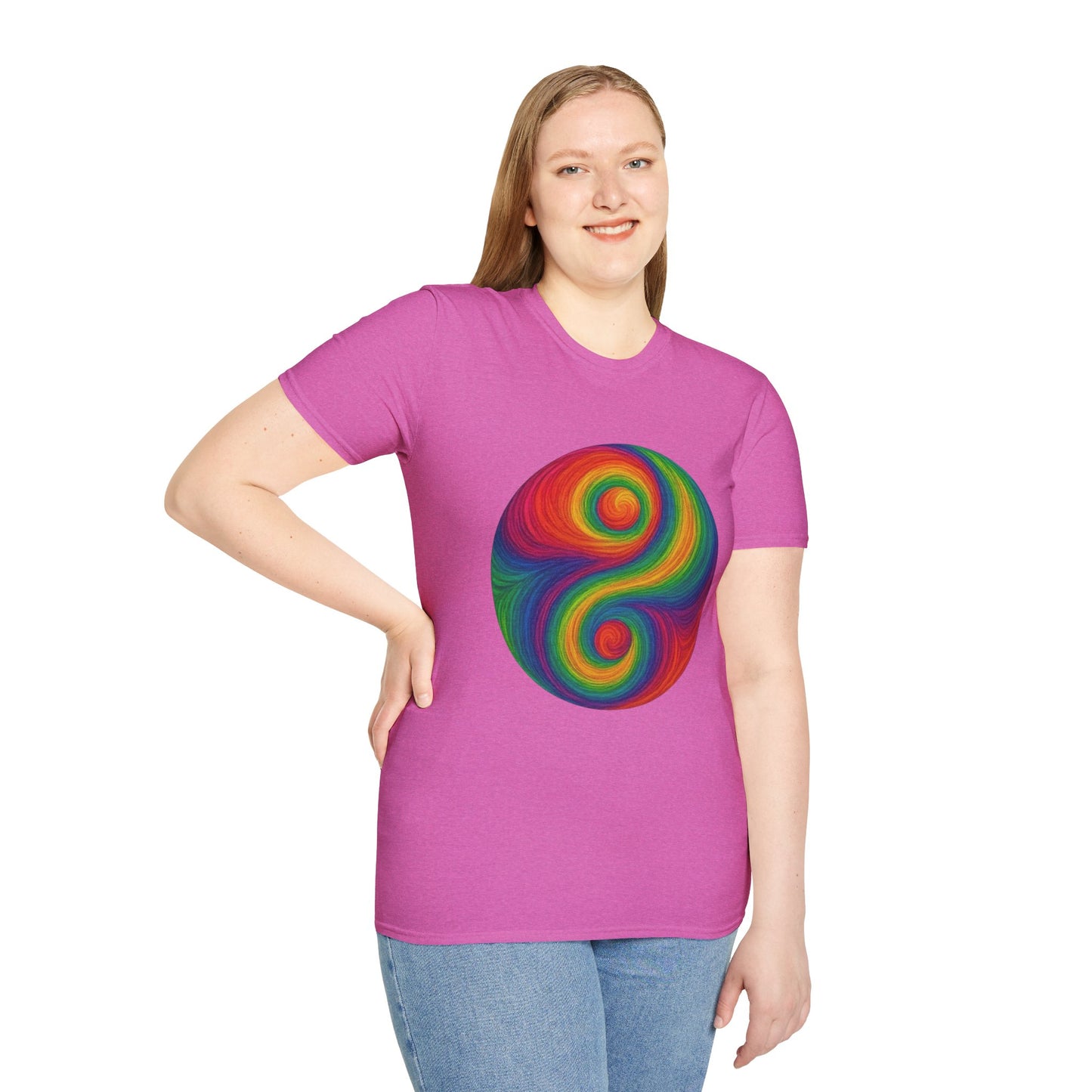 Trippy Stitch Yin Yang T-Shirt ☯️