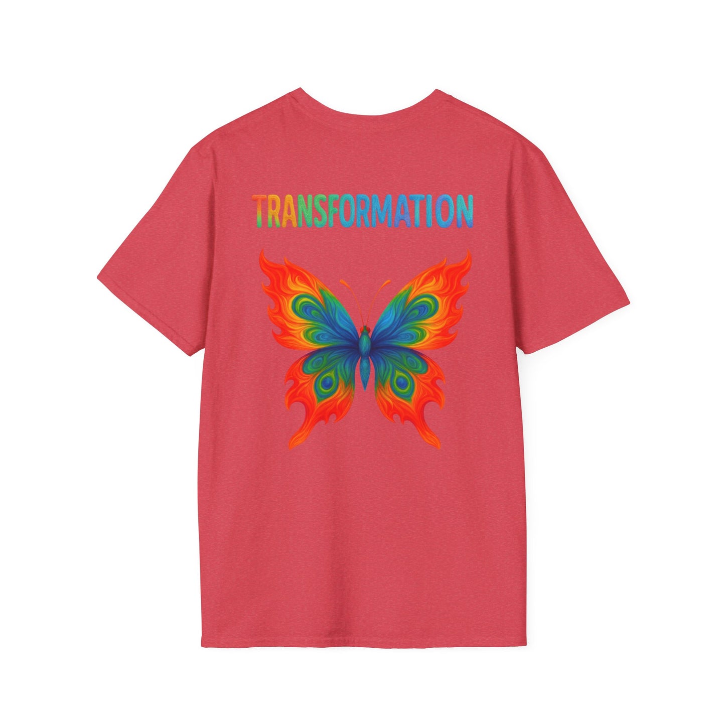 Beautiful Transformation T-Shirt, Colorful Caterpillar and Butterfly Tee, Nature Inspired Art Shirt, Unique Gift for Nature Lovers