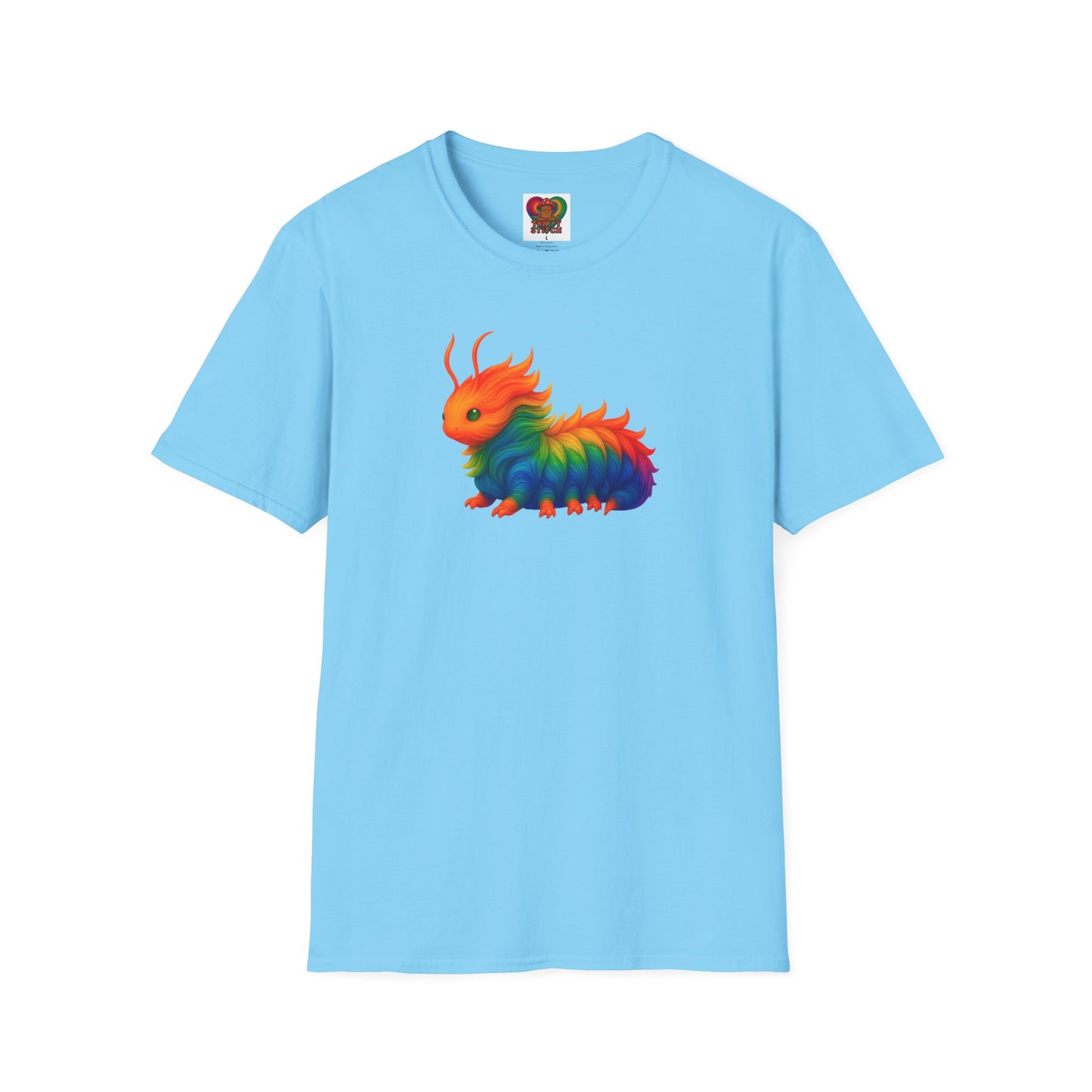 Beautiful Transformation T-Shirt, Colorful Caterpillar and Butterfly Tee, Nature Inspired Art Shirt, Unique Gift for Nature Lovers