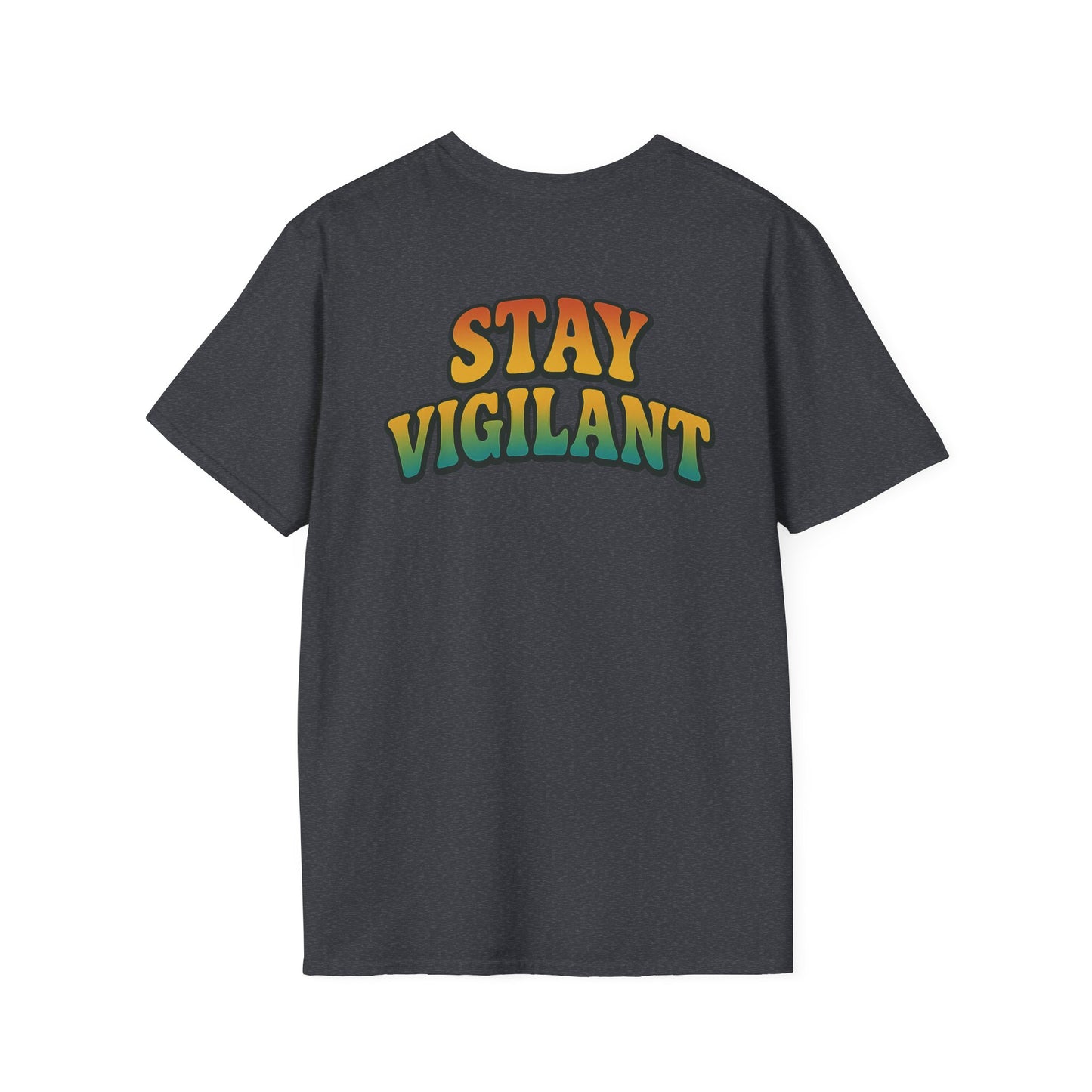 Calm Amid the Chaos Shirt, Stay Vigilant, Positive Vibes Clothing