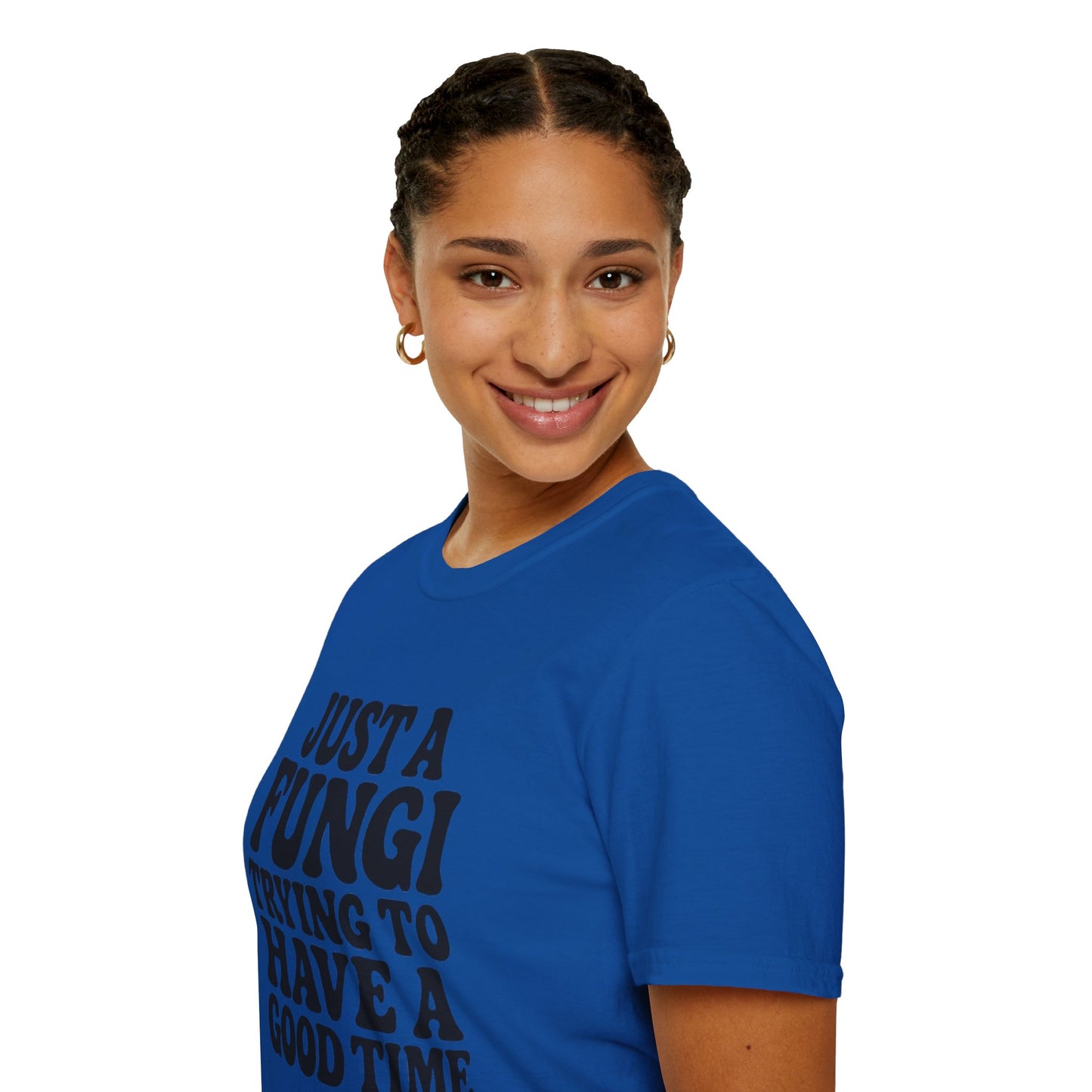 FUNGI🍄-T-Shirt for Fungi Lovers, Quirky Gift, Festival Wear, Casual Style, Nature Theme