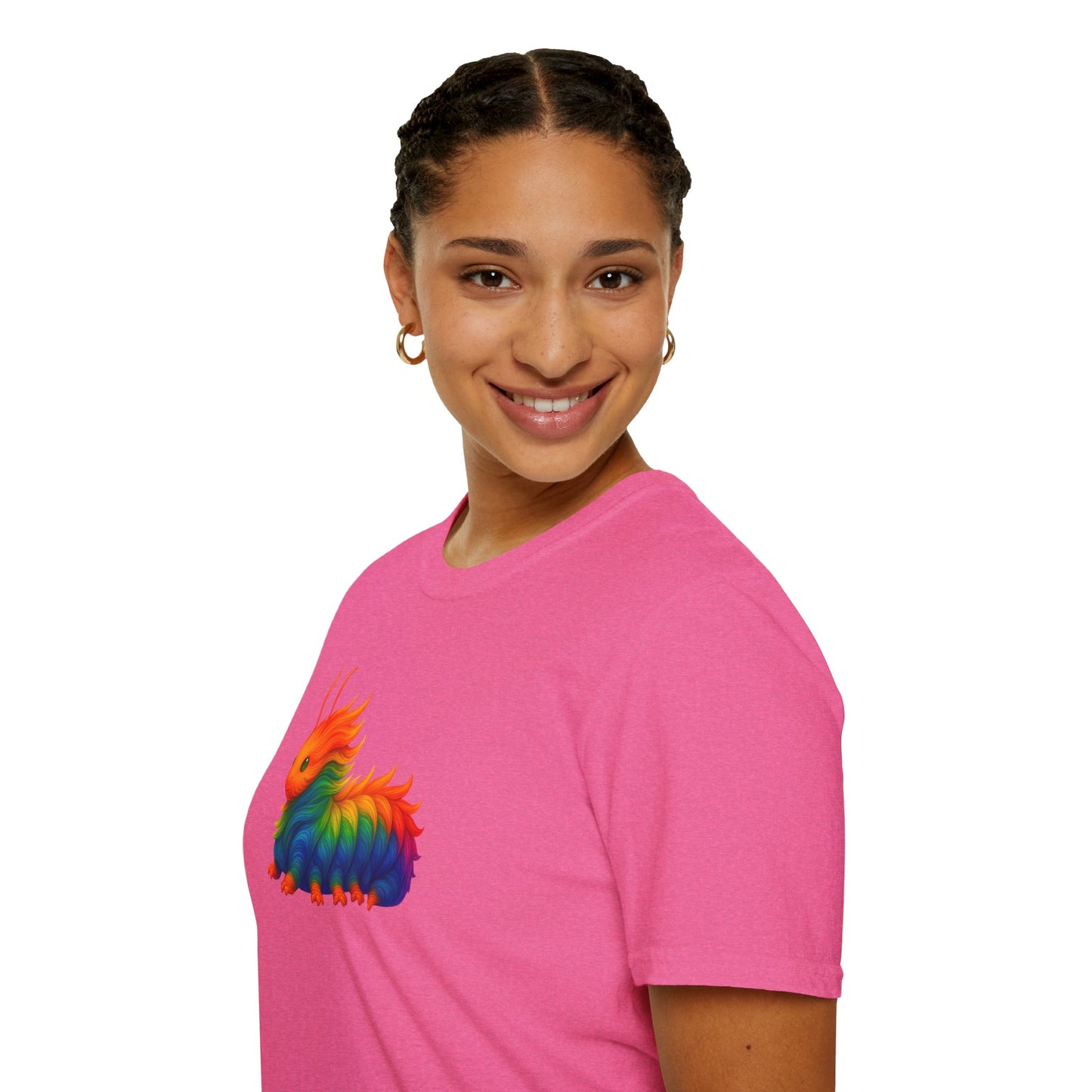Beautiful Transformation T-Shirt, Colorful Caterpillar and Butterfly Tee, Nature Inspired Art Shirt, Unique Gift for Nature Lovers