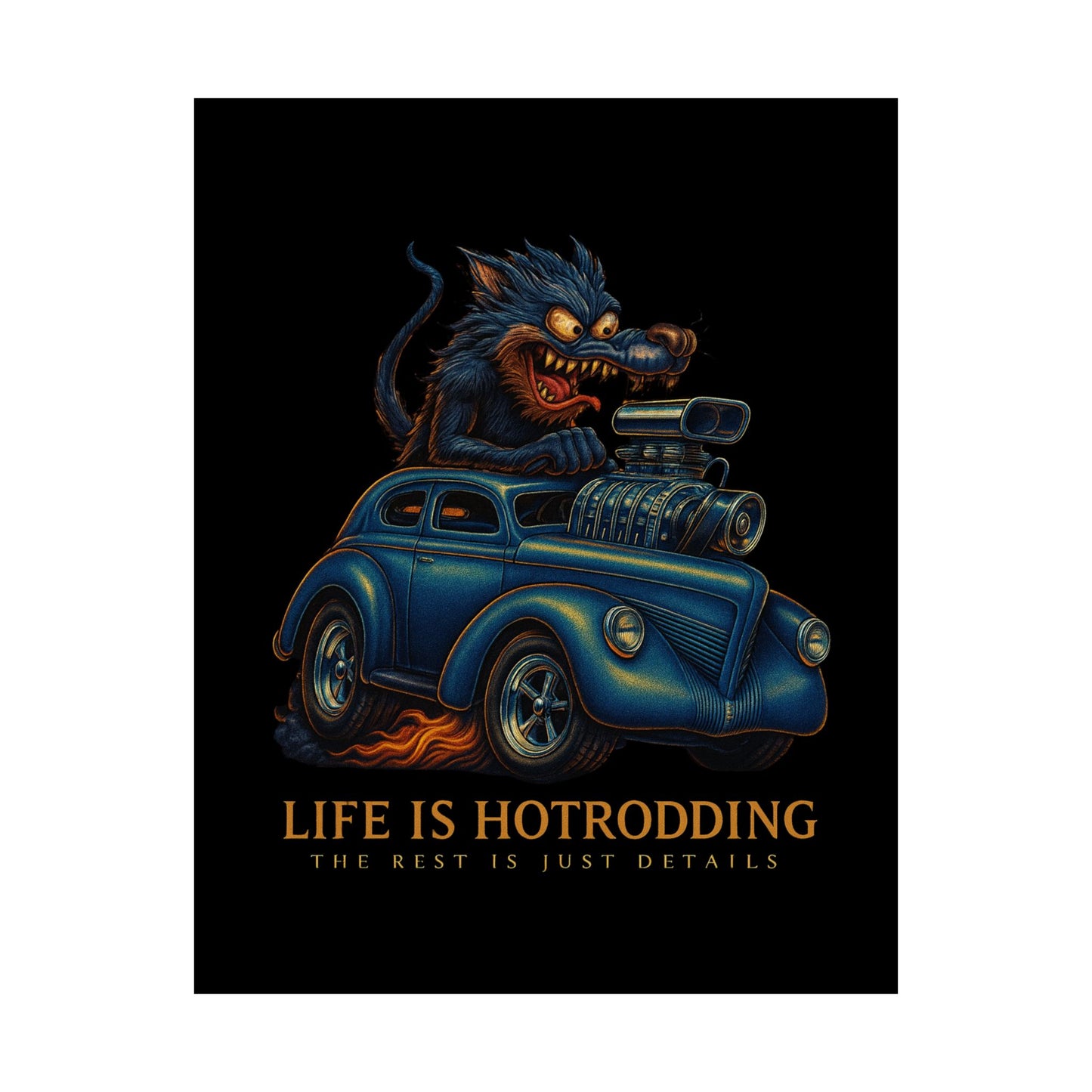 Ron's Rat Rod Poster