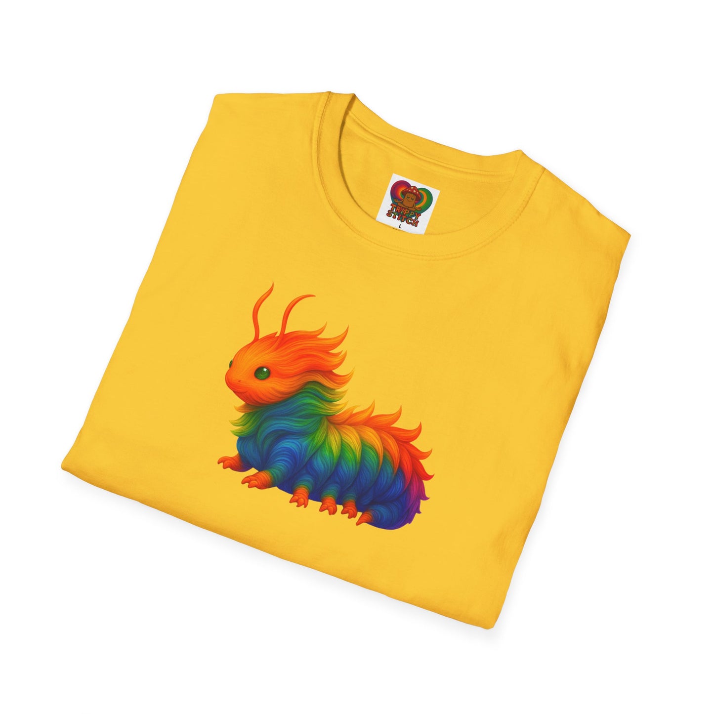 Beautiful Transformation T-Shirt, Colorful Caterpillar and Butterfly Tee, Nature Inspired Art Shirt, Unique Gift for Nature Lovers