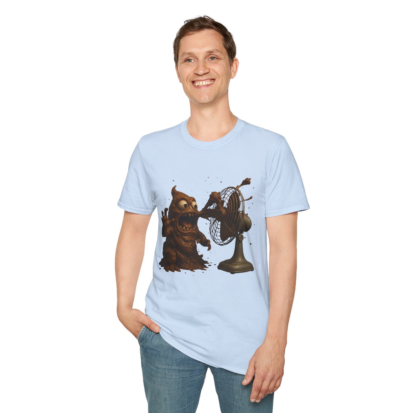 When Sh*t Hits The Fan, Funny Gift, Casual Wear, Quirky Tee, Everyday Comfort, Birthday Present