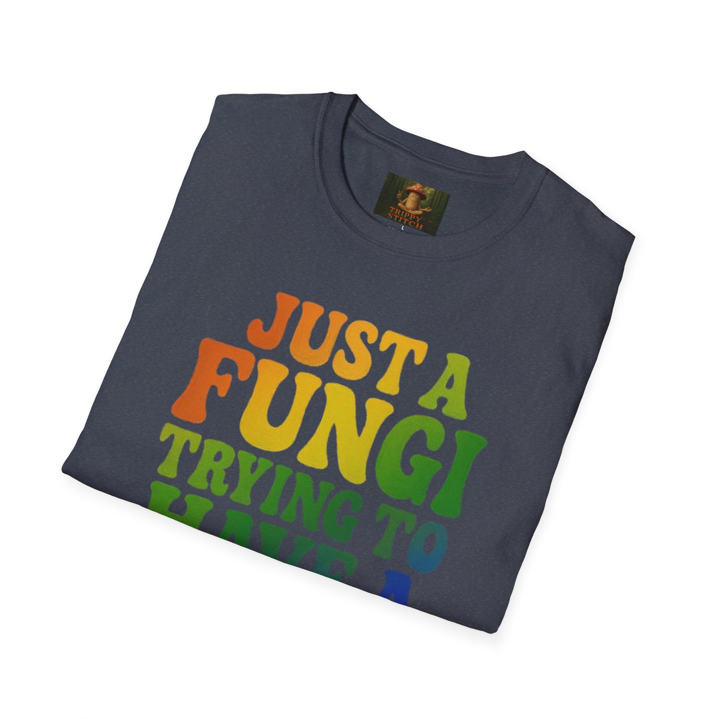 FUNGI🍄-T-Shirt for Fungi Lovers, Quirky Gift, Festival Wear, Casual Style, Nature Theme
