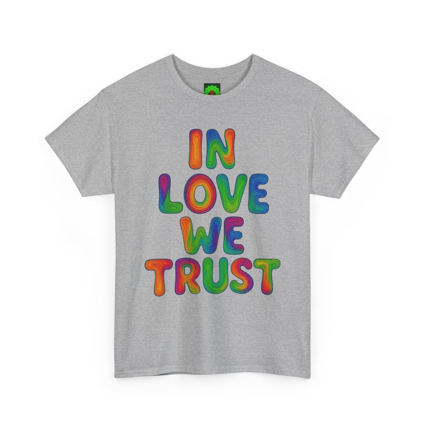 'In Love We Trust' 💙 T-Shirt, Perfect for Casual Outings, Affirmation Gifts, Everyday Wear