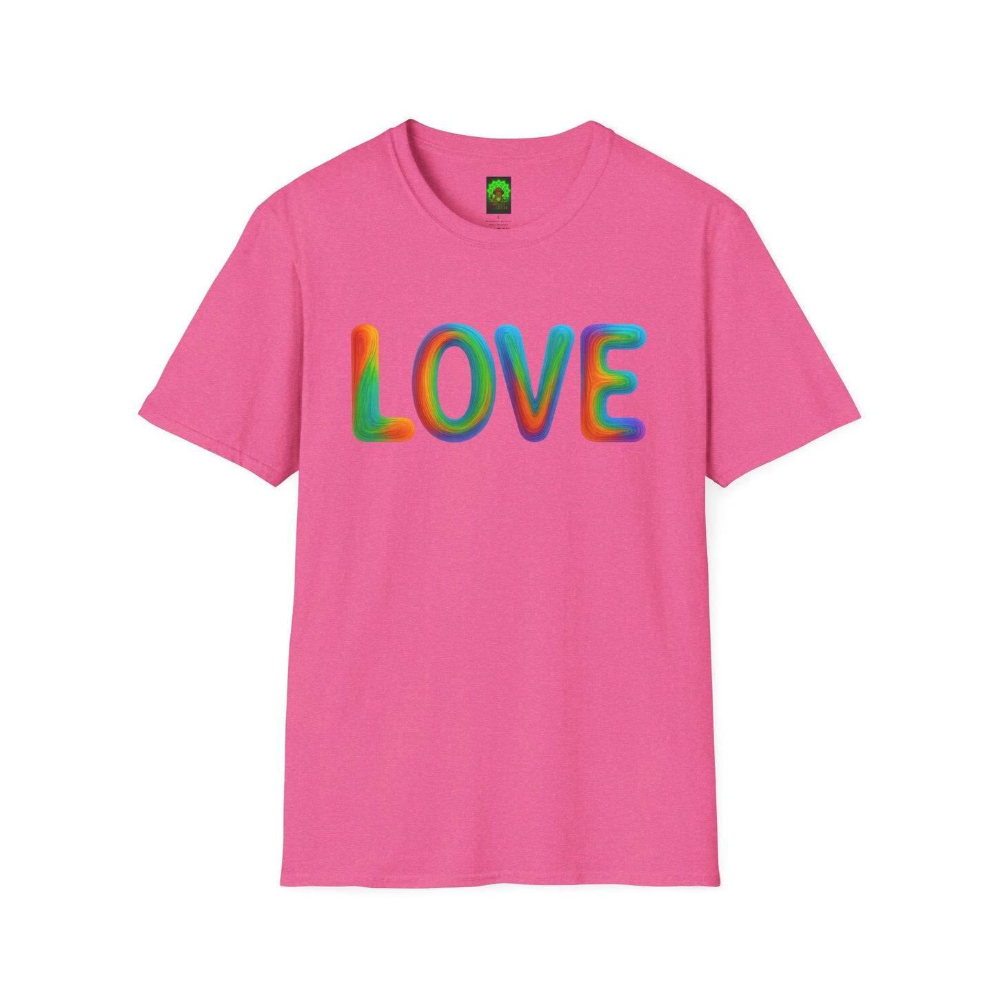 JEWELED LOVE & TRIPPY STITCH-Unisex T-Shirt for Fun & Casual Wear, Gift for Friends & Family, Birthday, Anniversaries