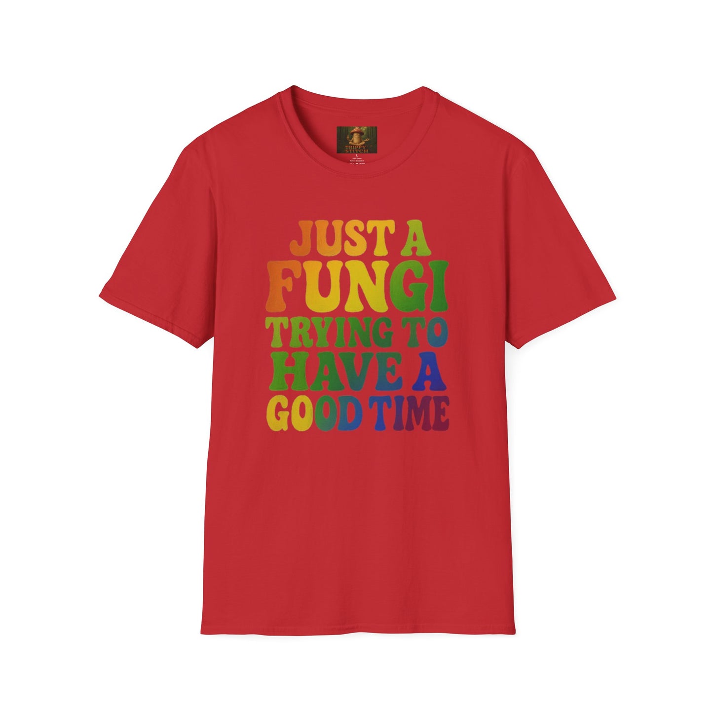 FUNGI🍄-T-Shirt for Fungi Lovers, Quirky Gift, Festival Wear, Casual Style, Nature Theme