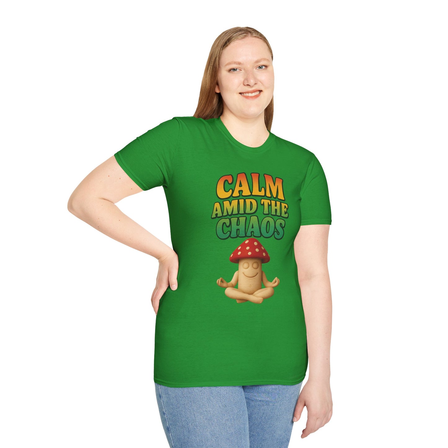 Calm Amid the Chaos Shirt, Stay Vigilant, Positive Vibes Clothing