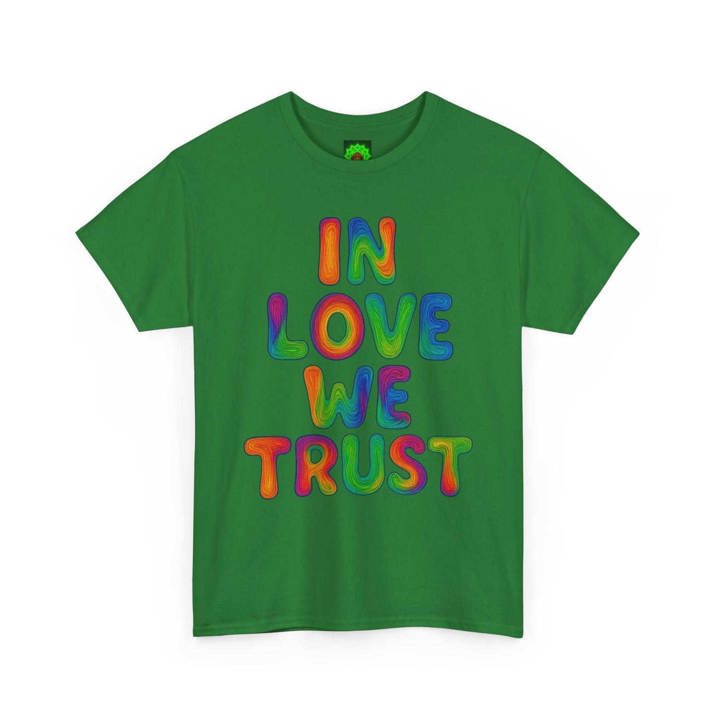 'In Love We Trust' 💙 T-Shirt, Perfect for Casual Outings, Affirmation Gifts, Everyday Wear