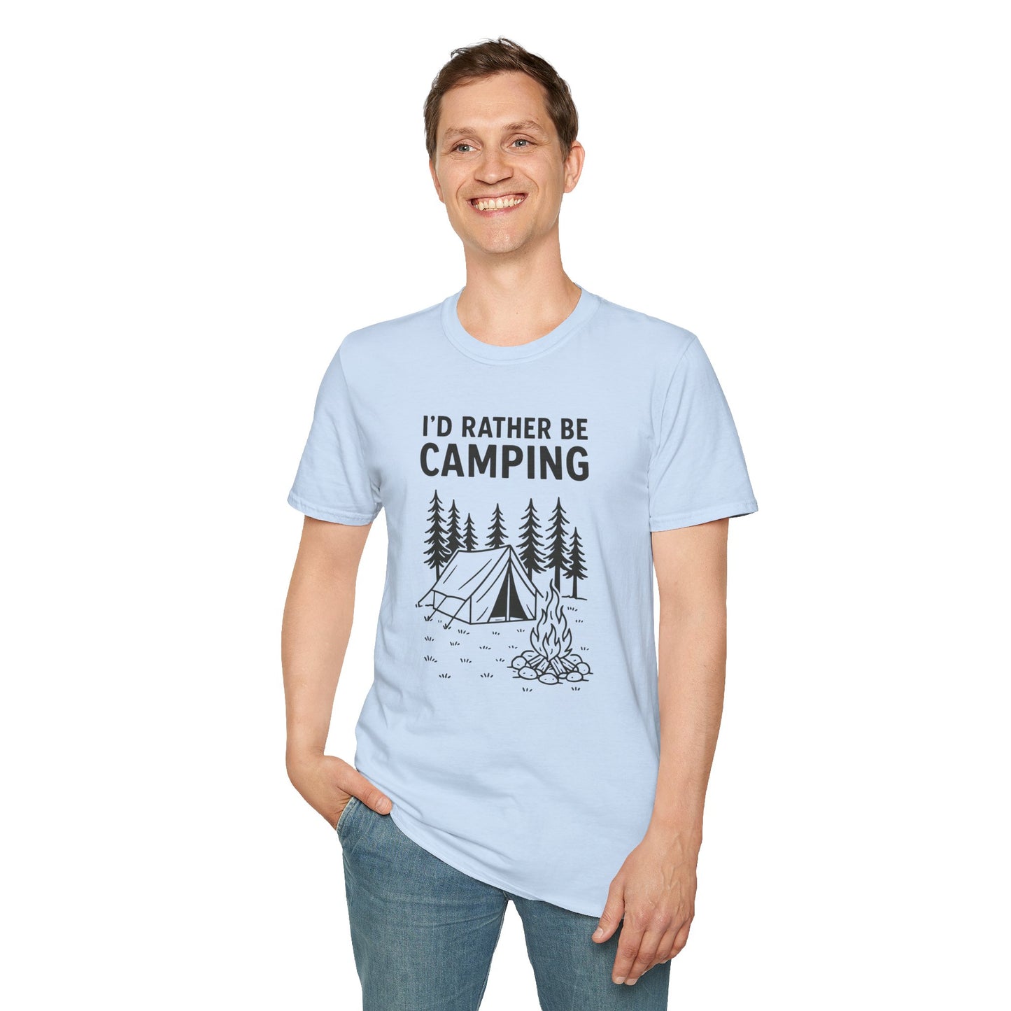 I’d Rather Be Camping Tee