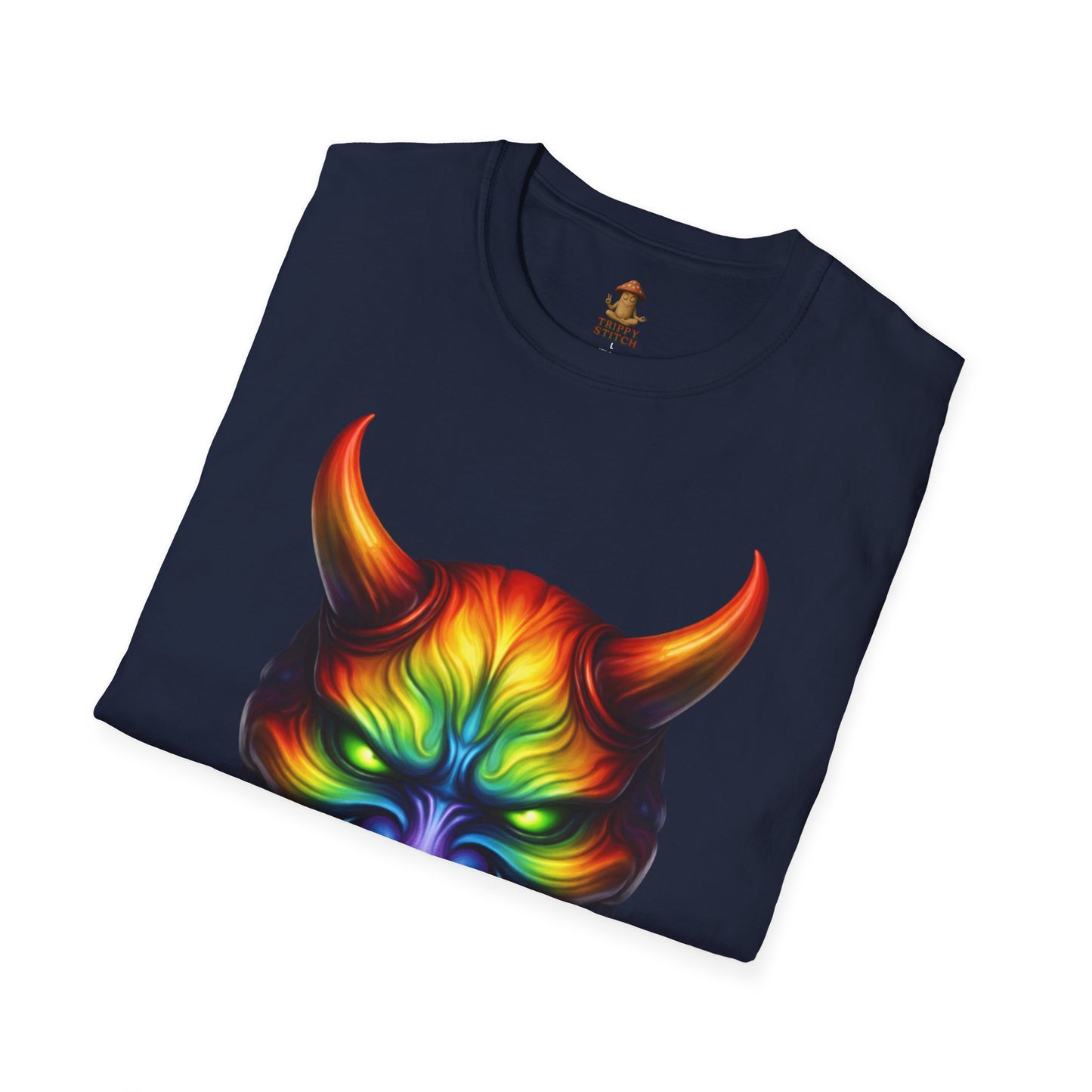 Hannya Mask Chakra Colors Tee