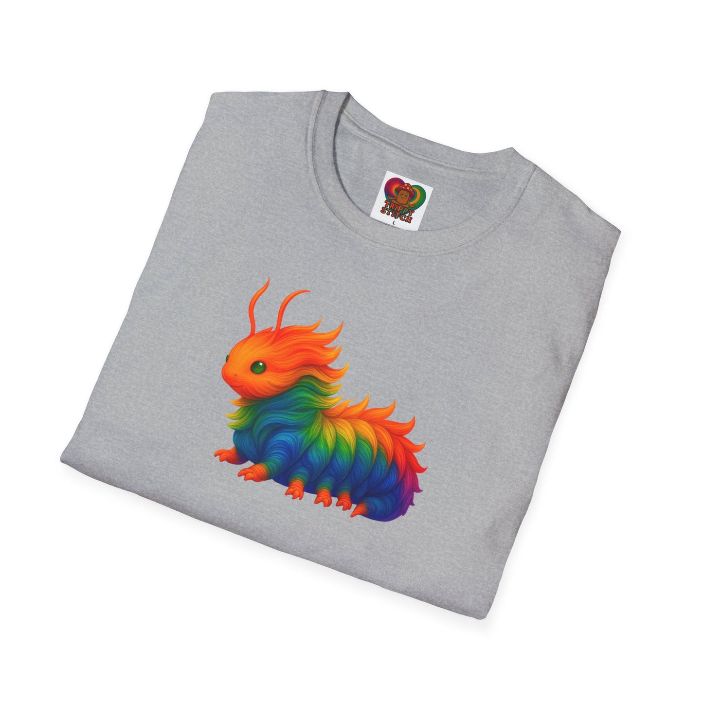 Beautiful Transformation T-Shirt, Colorful Caterpillar and Butterfly Tee, Nature Inspired Art Shirt, Unique Gift for Nature Lovers