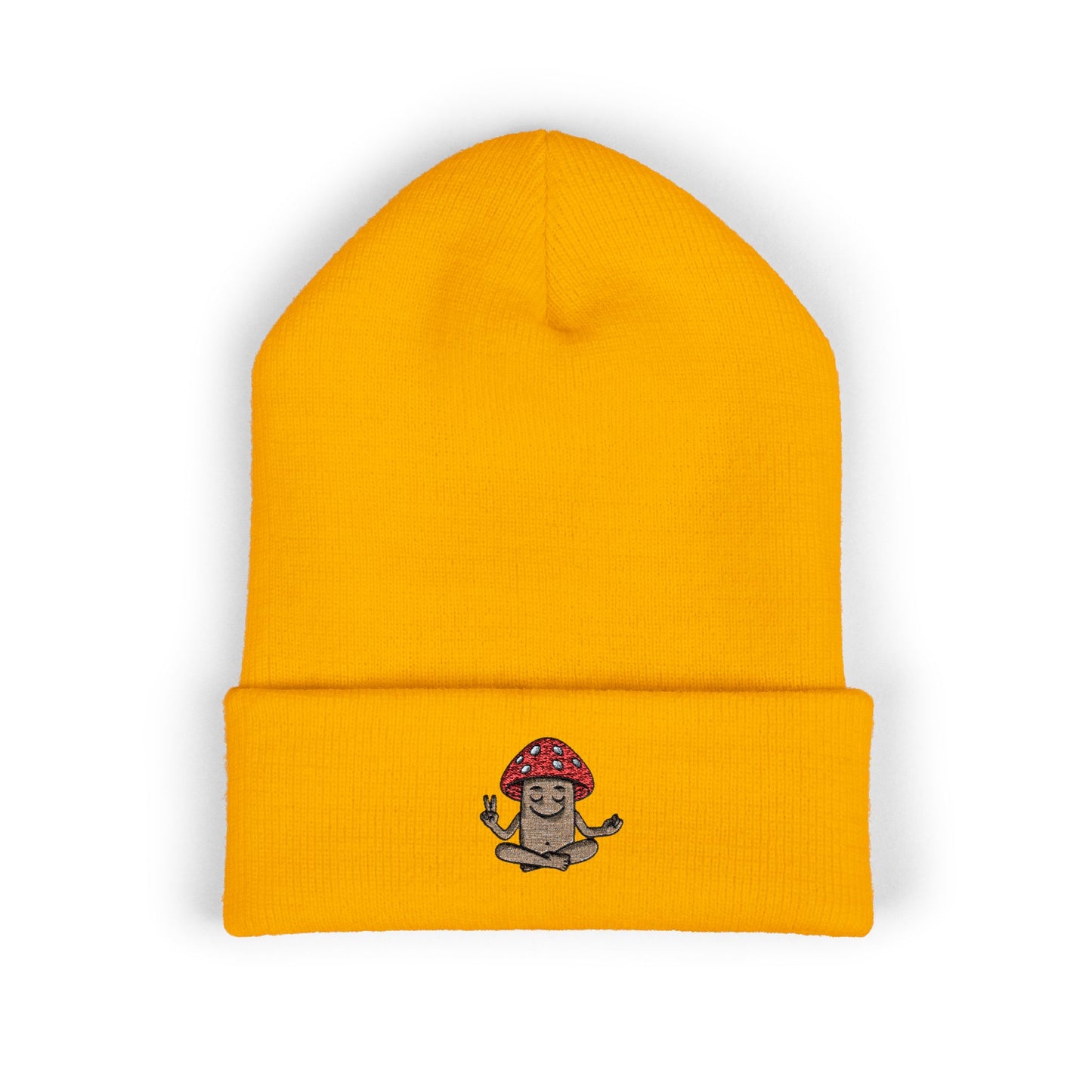 Mani the Mushroom 🍄 Cuffed Beanie