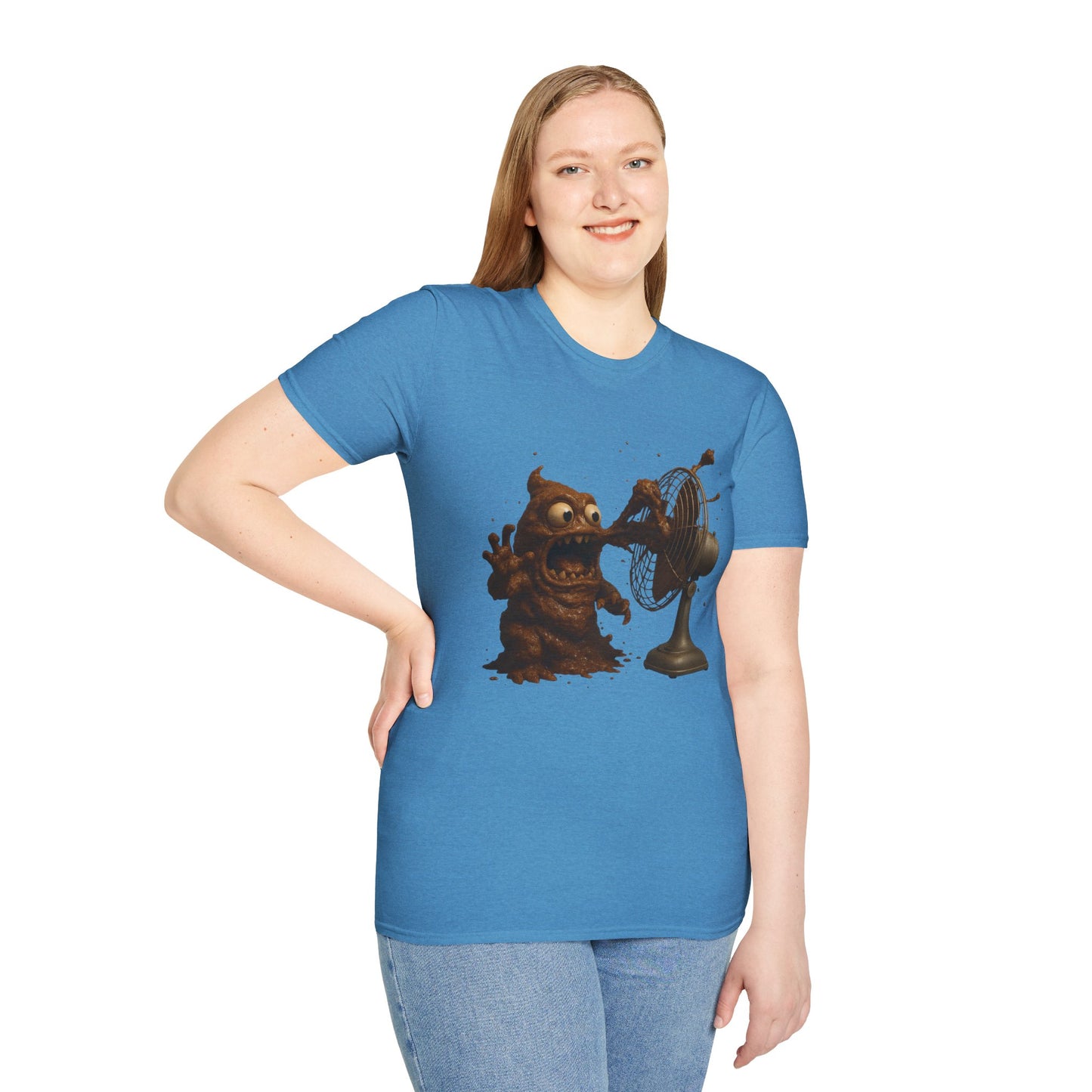 When Sh*t Hits The Fan, Funny Gift, Casual Wear, Quirky Tee, Everyday Comfort, Birthday Present