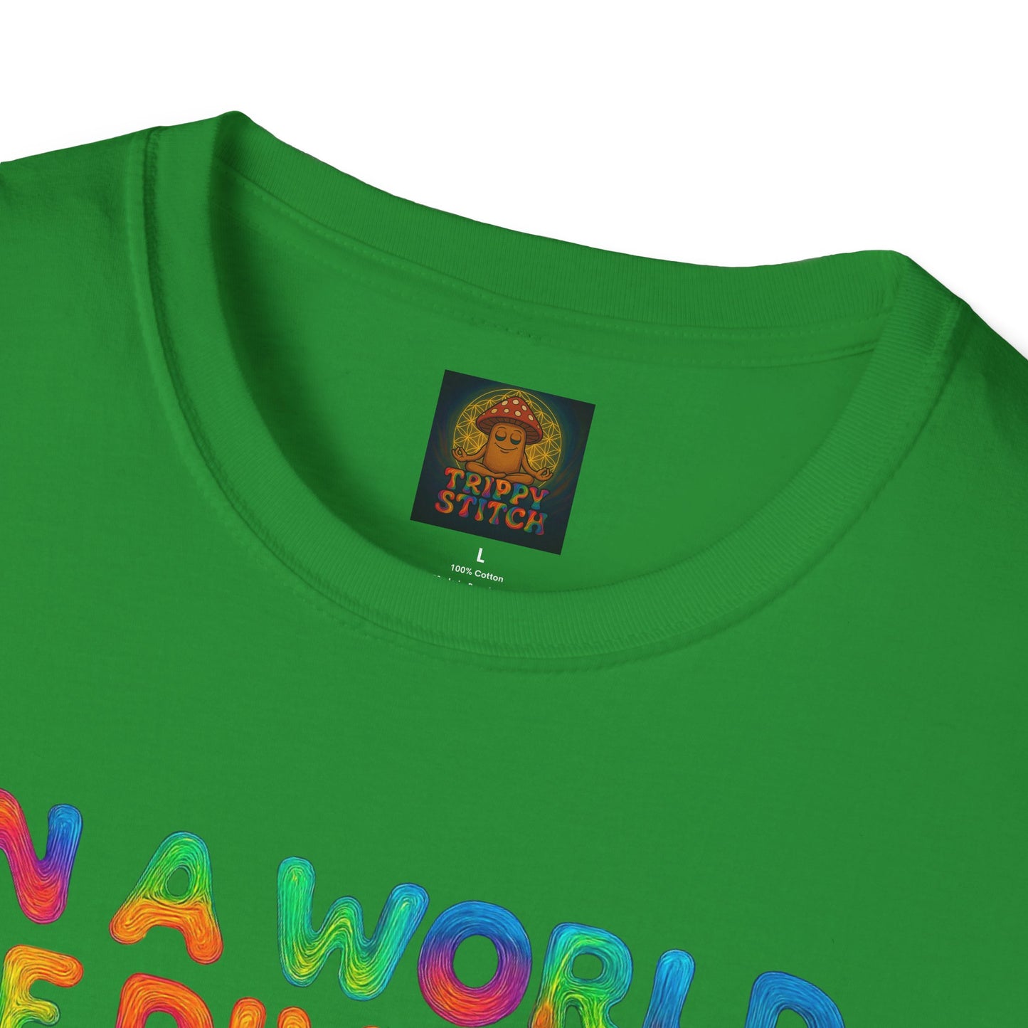 UNITY T-Shirt | Positive Quote Tee | Unisex Softstyle UNITY Trippy Stitch Design