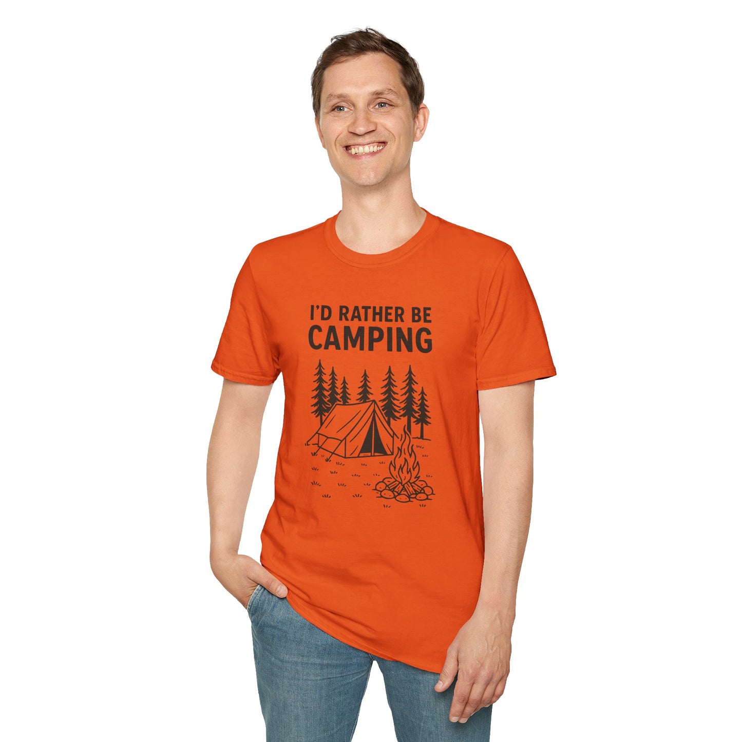 I’d Rather Be Camping Tee
