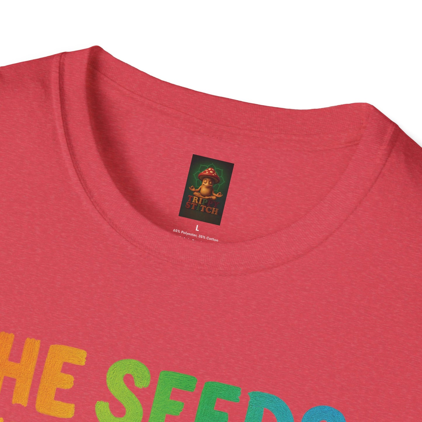 SEEDS OF TODAY-T-Shirt for Eco-Conscious Individuals, Unisex T-Shirt, Planting Seeds Shirt, Positive Vibes Tee, Gift for Nature Lovers