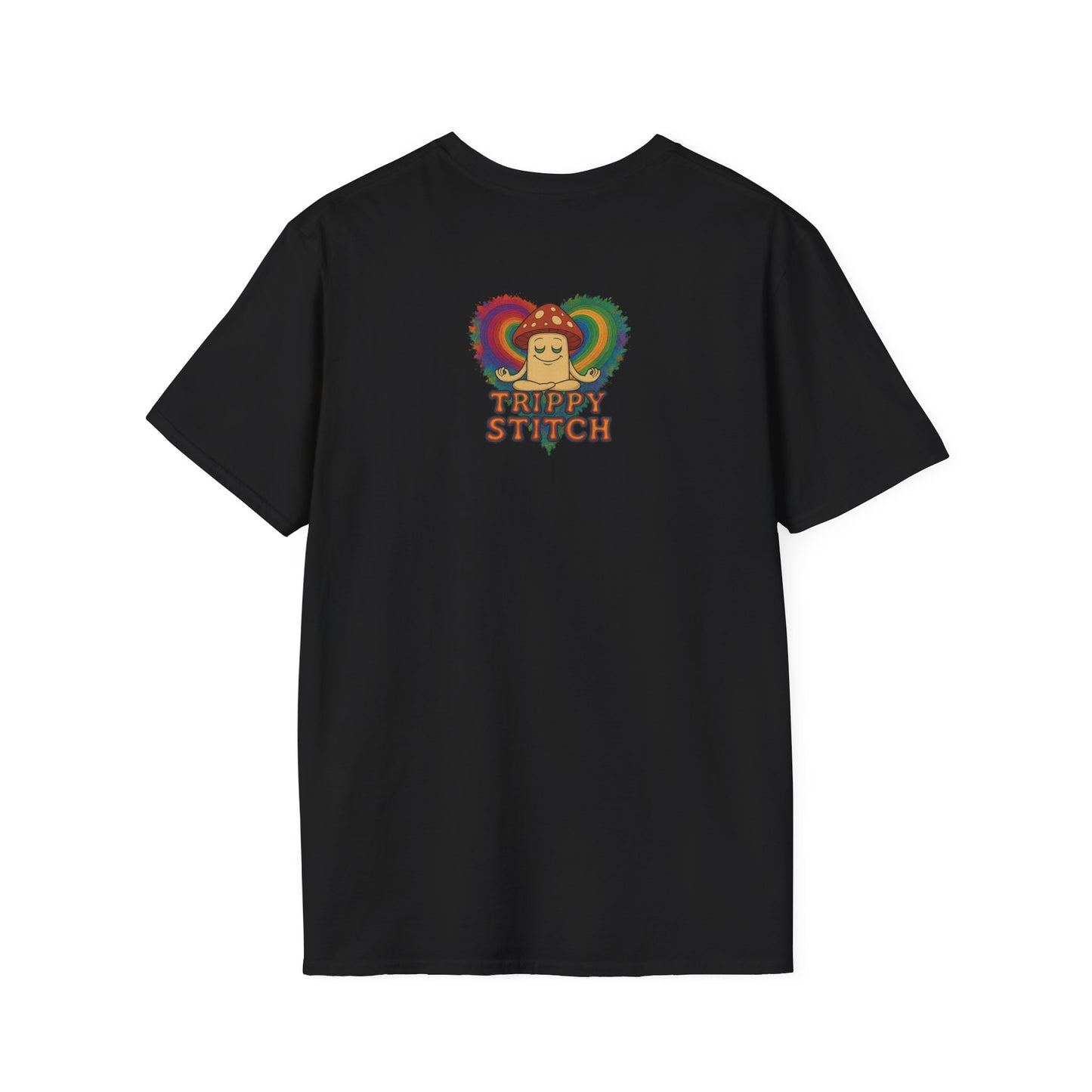 Kindness 💚❤️💙Softstyle T-Shirt, Colorful Graphic Tee, Positive Vibes Shirt, Cute Gift for Friends, Uplifting Fashion Statement